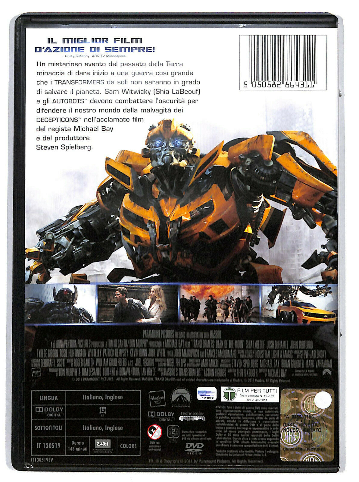 EBOND Transformers 3 DVD DB691652