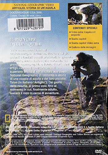 EBOND Artiglio Storia di un Aquila National Geographic DVD DB691663