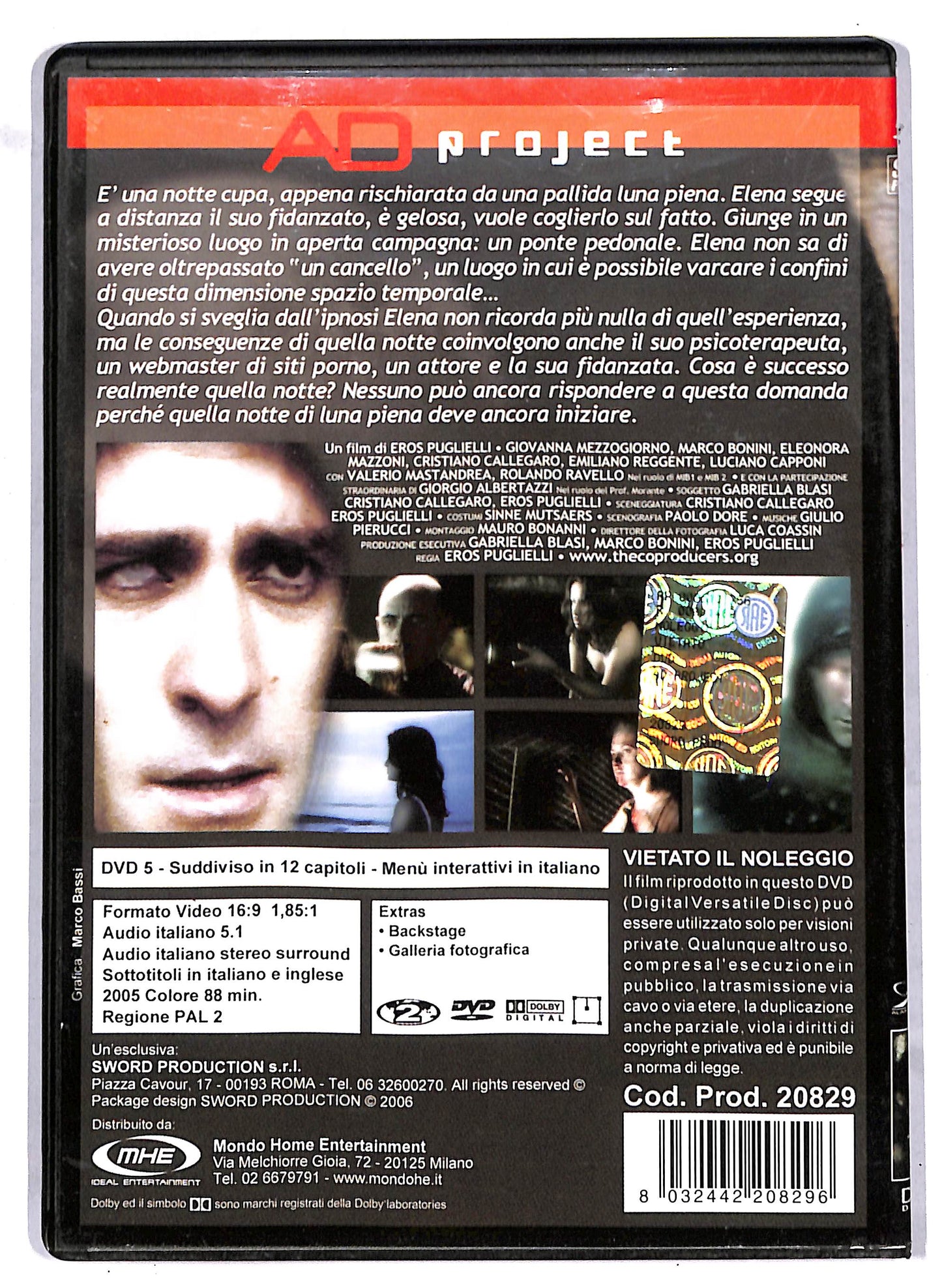 EBOND AD Project DVD DB691712