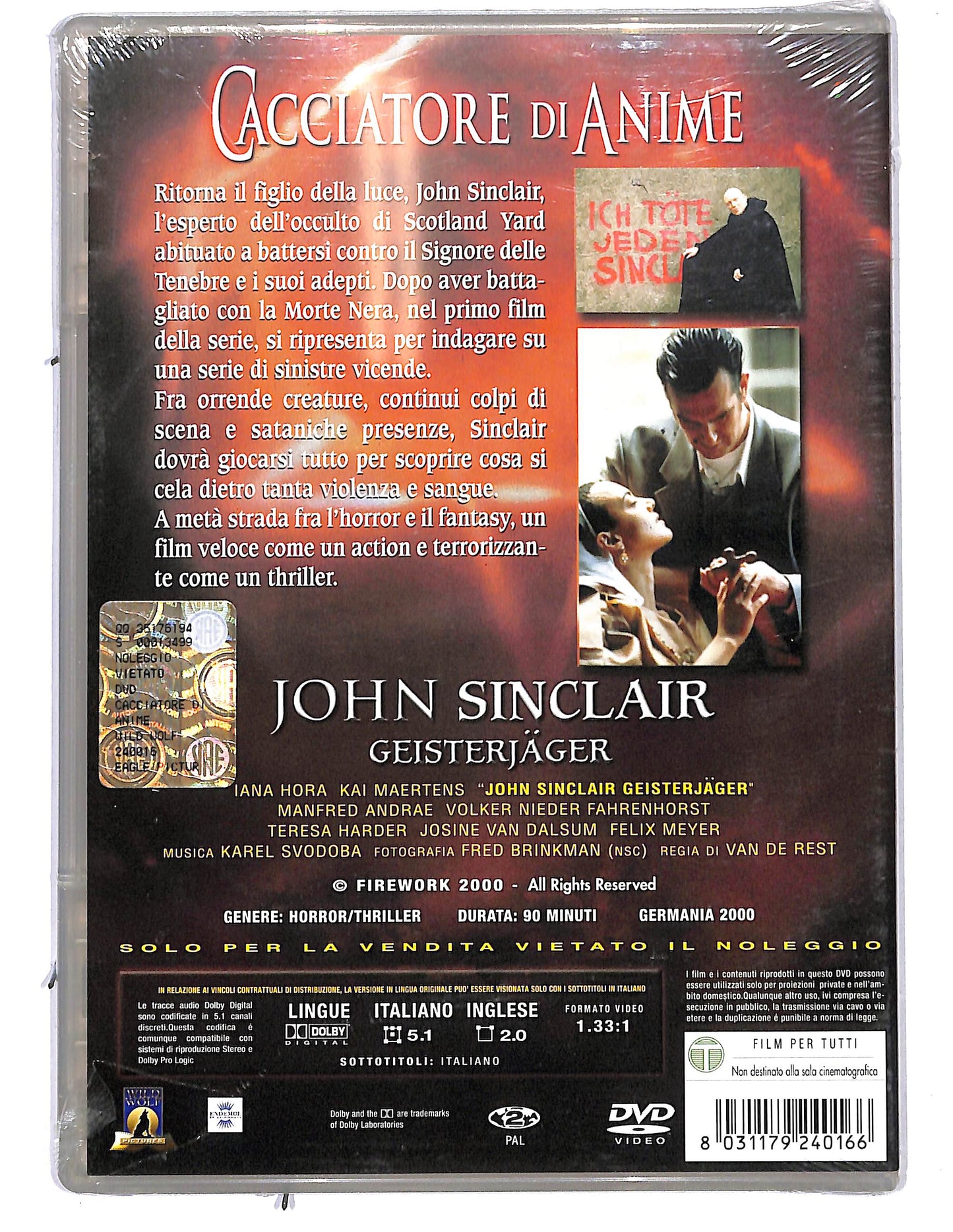 EBOND Cacciatore di anime slimcase DVD DB692106