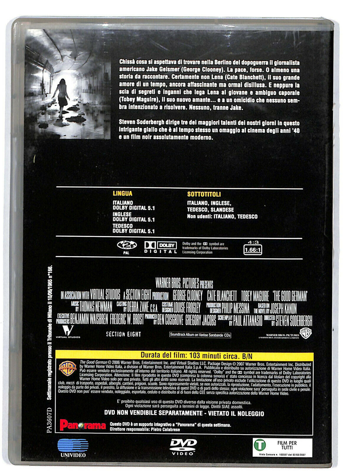 EBOND Intrigo A Berlino Editoriale DVD DB692142