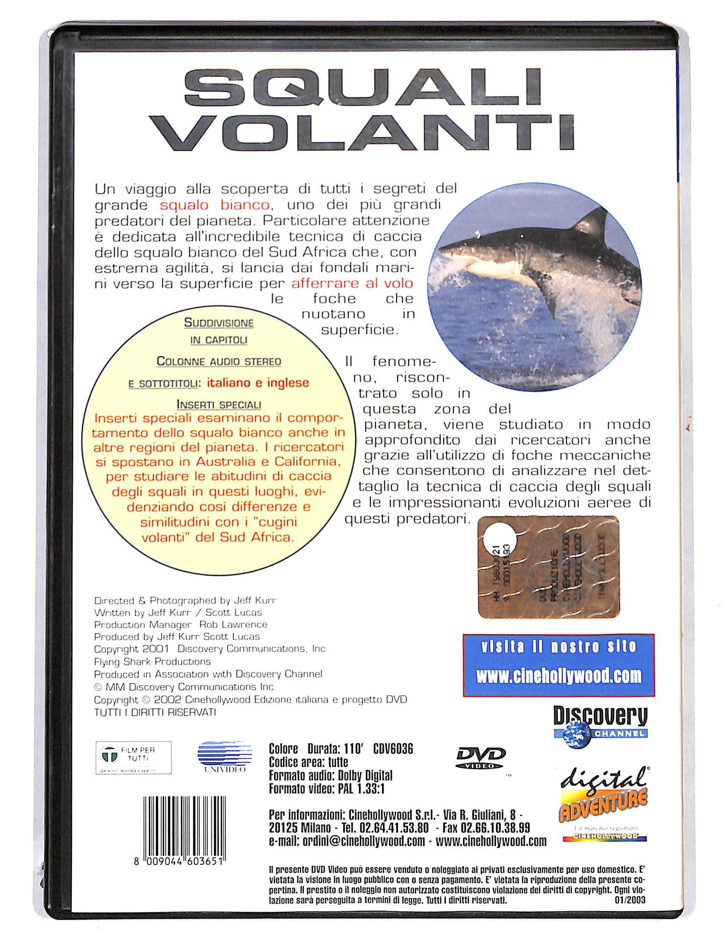 EBOND Discovery Channel - Squali volanti DVD DB692257