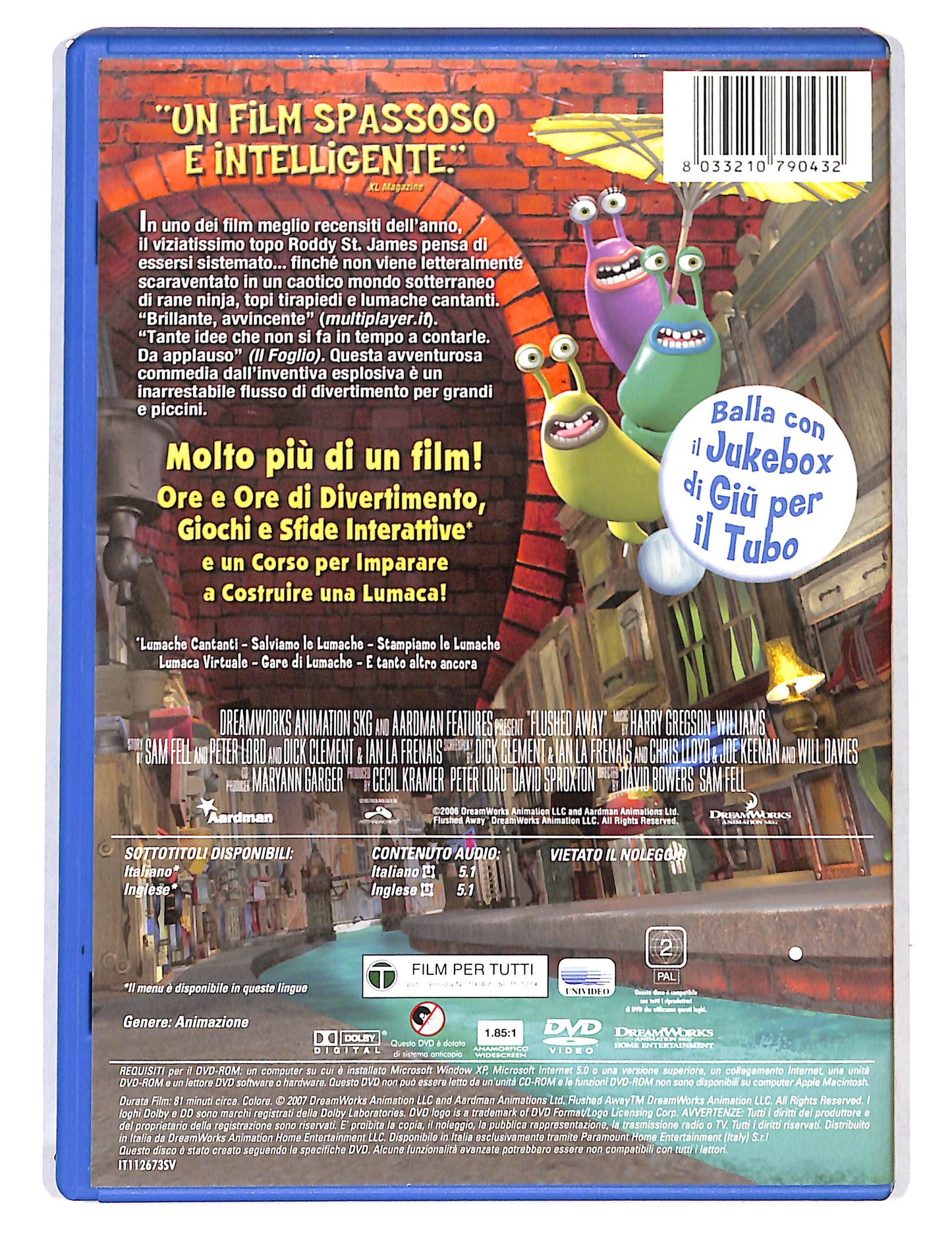 EBOND Giu per il tubo DVD DB692268