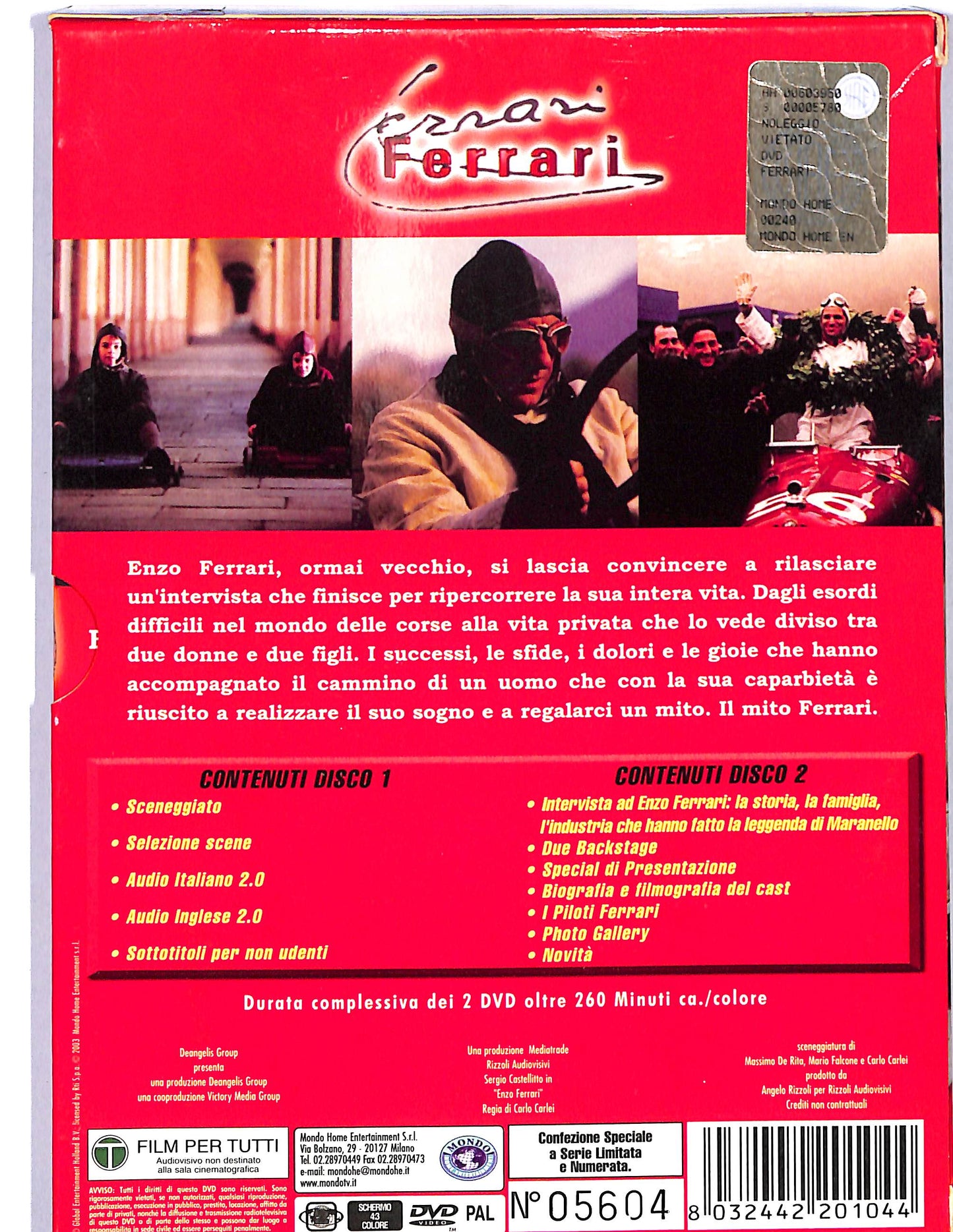 EBOND Ferrari DVD DB692635