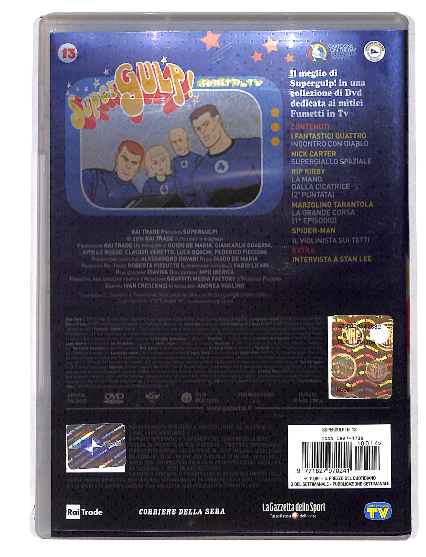 EBOND Supergulp vol.13 I Fantastici quattro EDITORIALE DVD DB692701