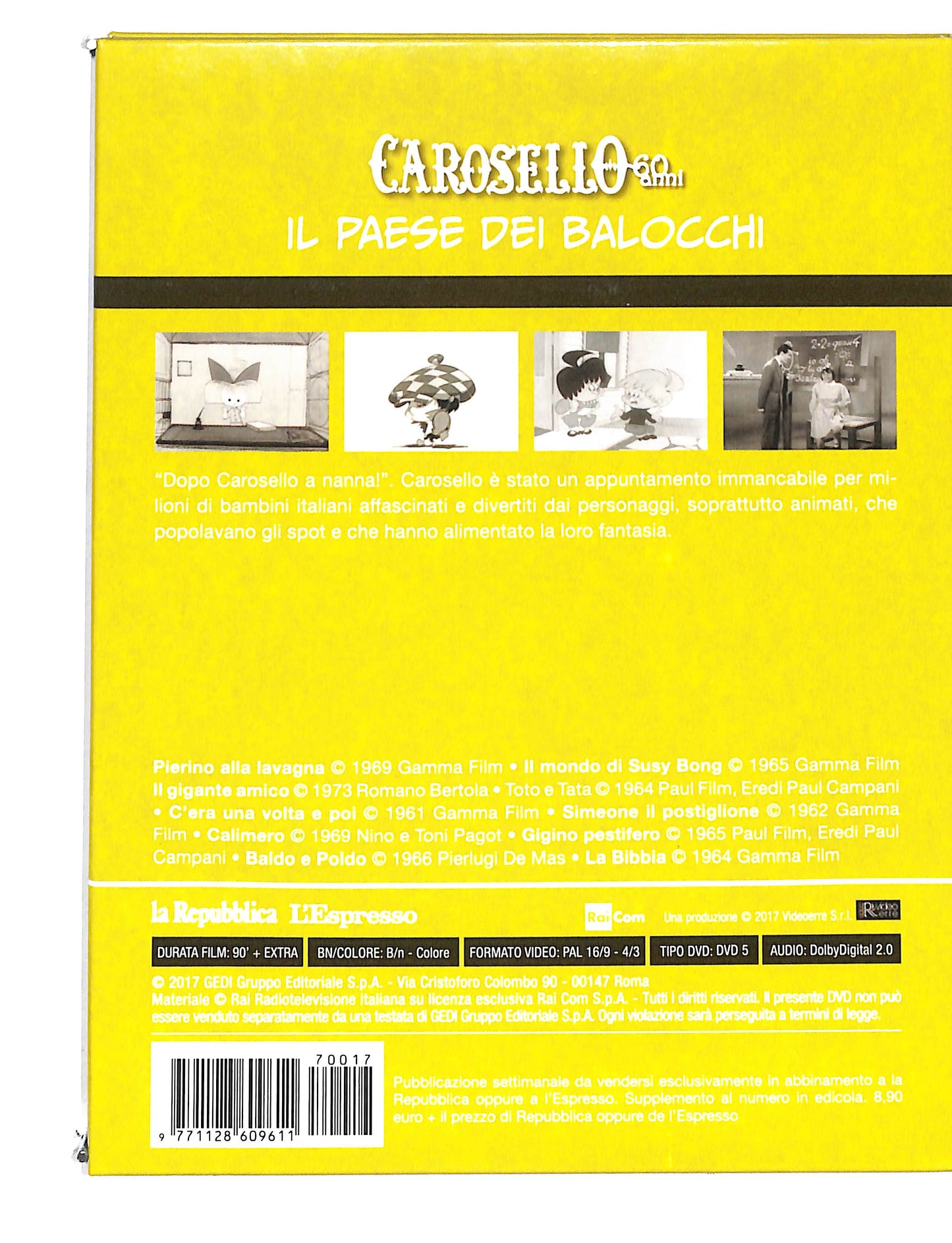 EBOND carosello vol.17 il paese dei balocchi DVD DB692724
