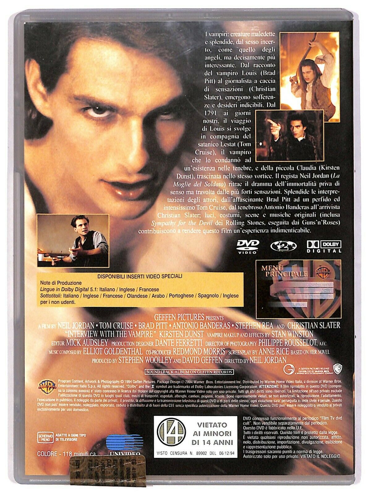 EBOND Intervista Col Vampiro Con Tom Cruice DVD DB693306