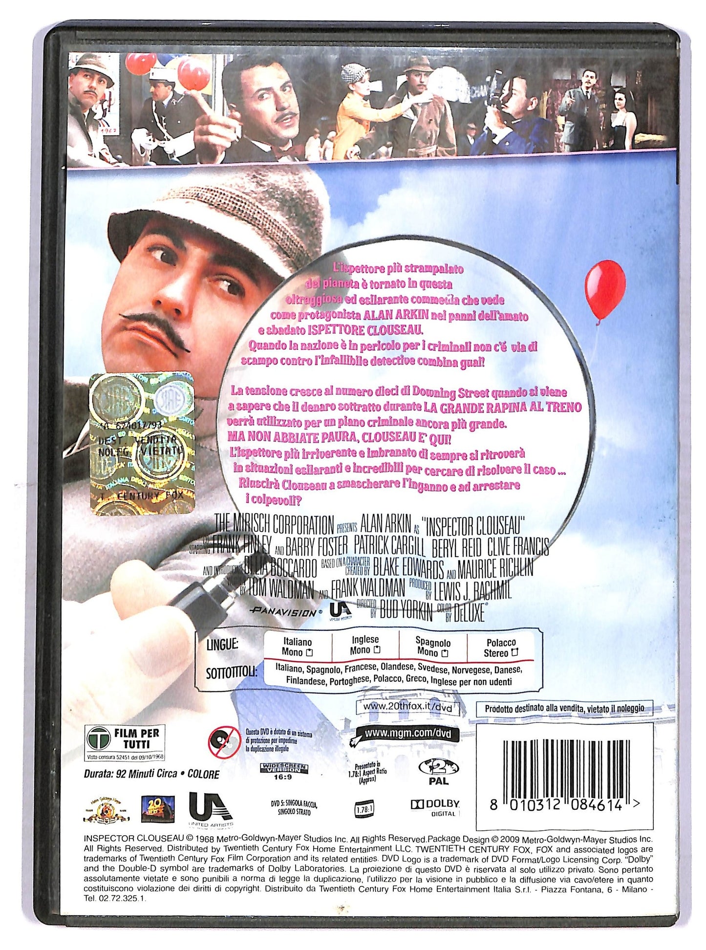 EBOND L'Infallibile Ispettore Clouseau DVD DB693325