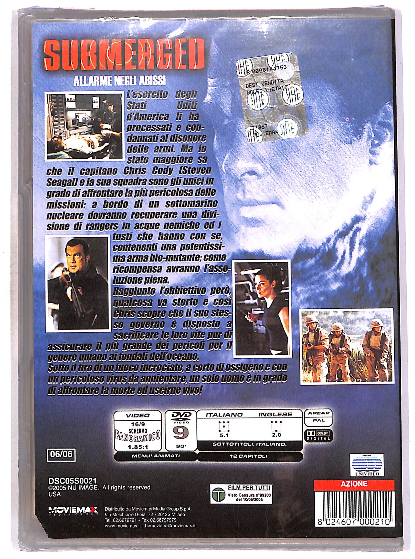 EBOND Submerged - Allarme negli abissi DVD DB693804
