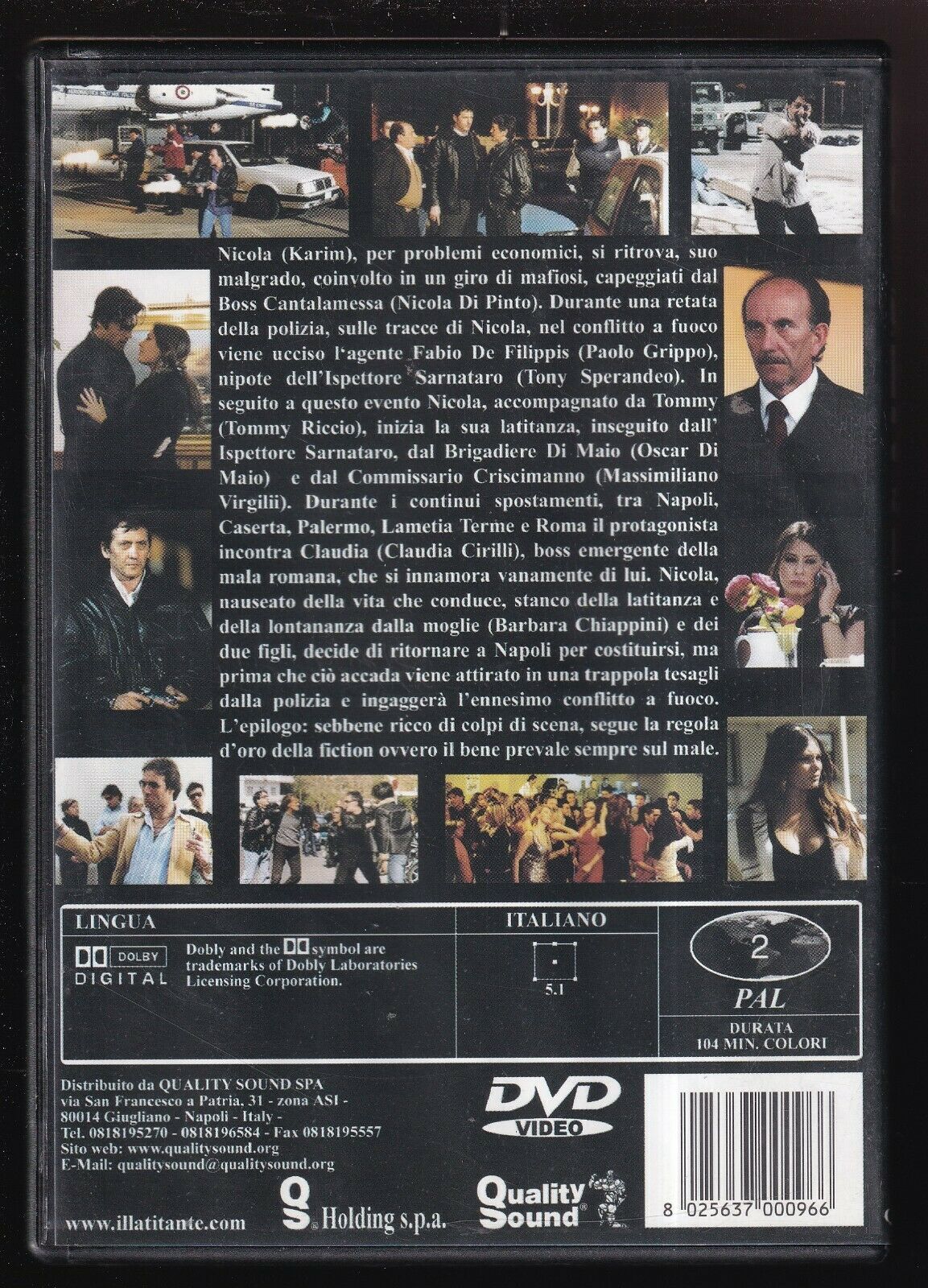 EBOND Il Latitante (2003) DVD DB693816