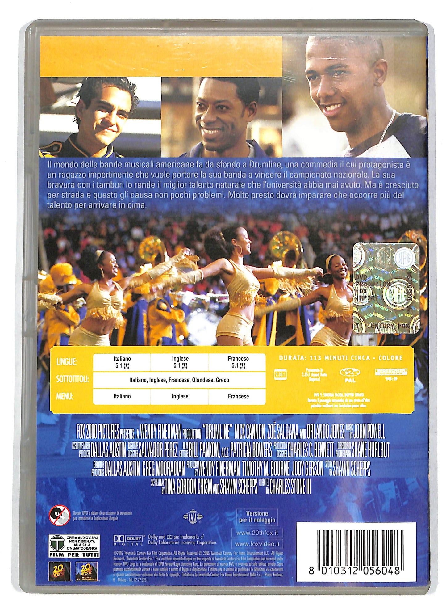 EBOND Drumline - Tieni il tempo della sfida Noleggio NOLEGGIO DVD DB694944