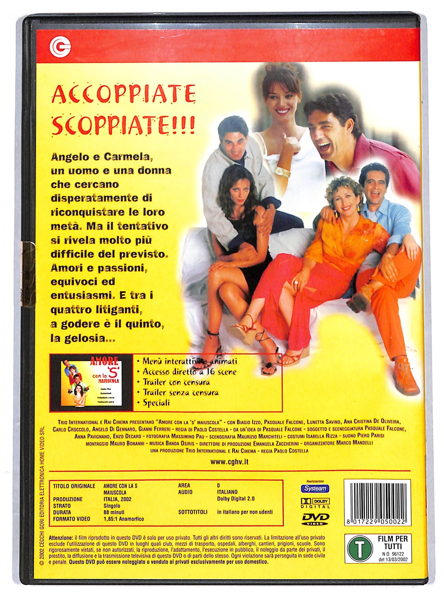 EBOND amore con la S maiuscola DVD DB694952