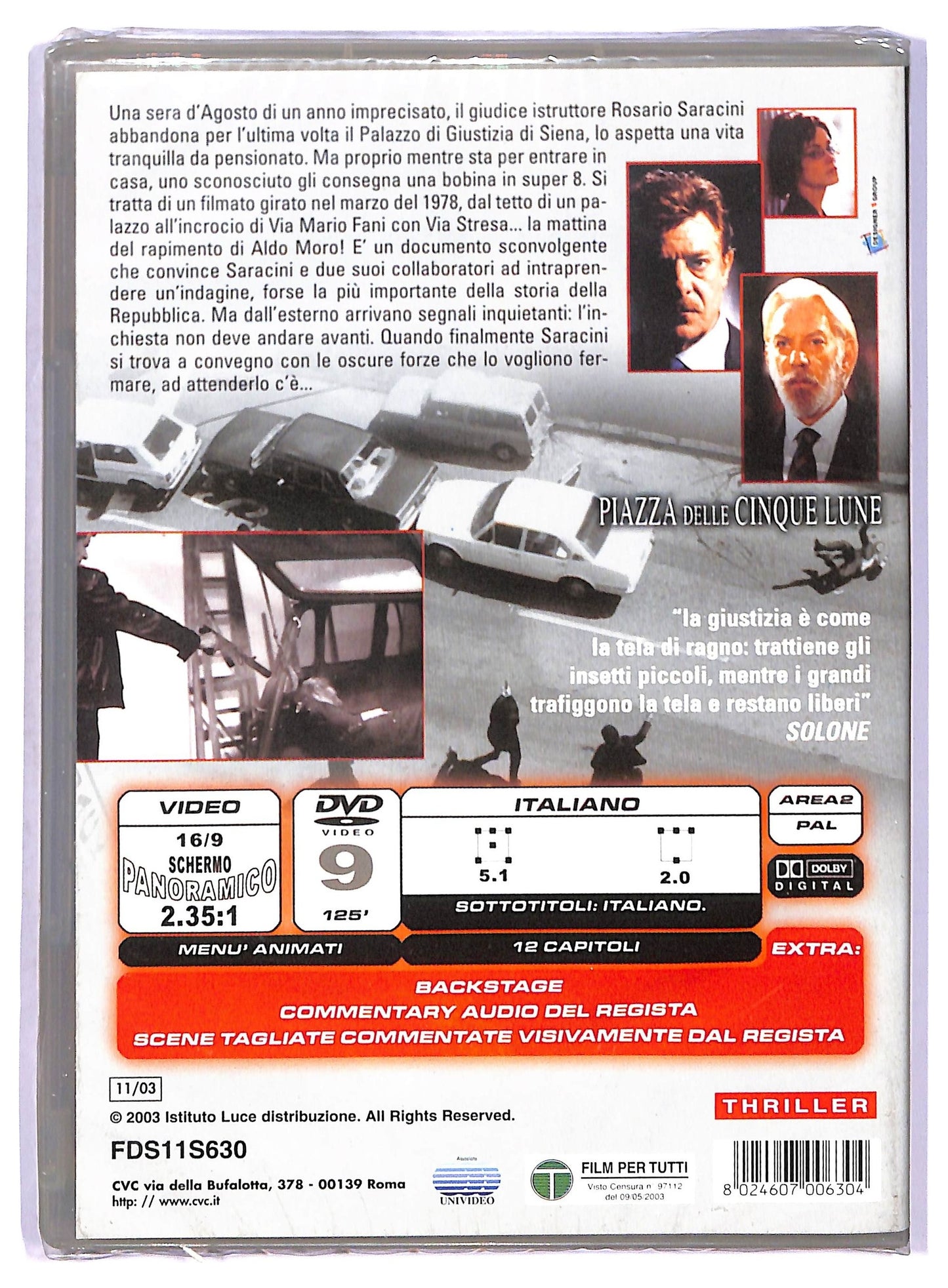 EBOND Piazza delle cinque lune DVD DB694954