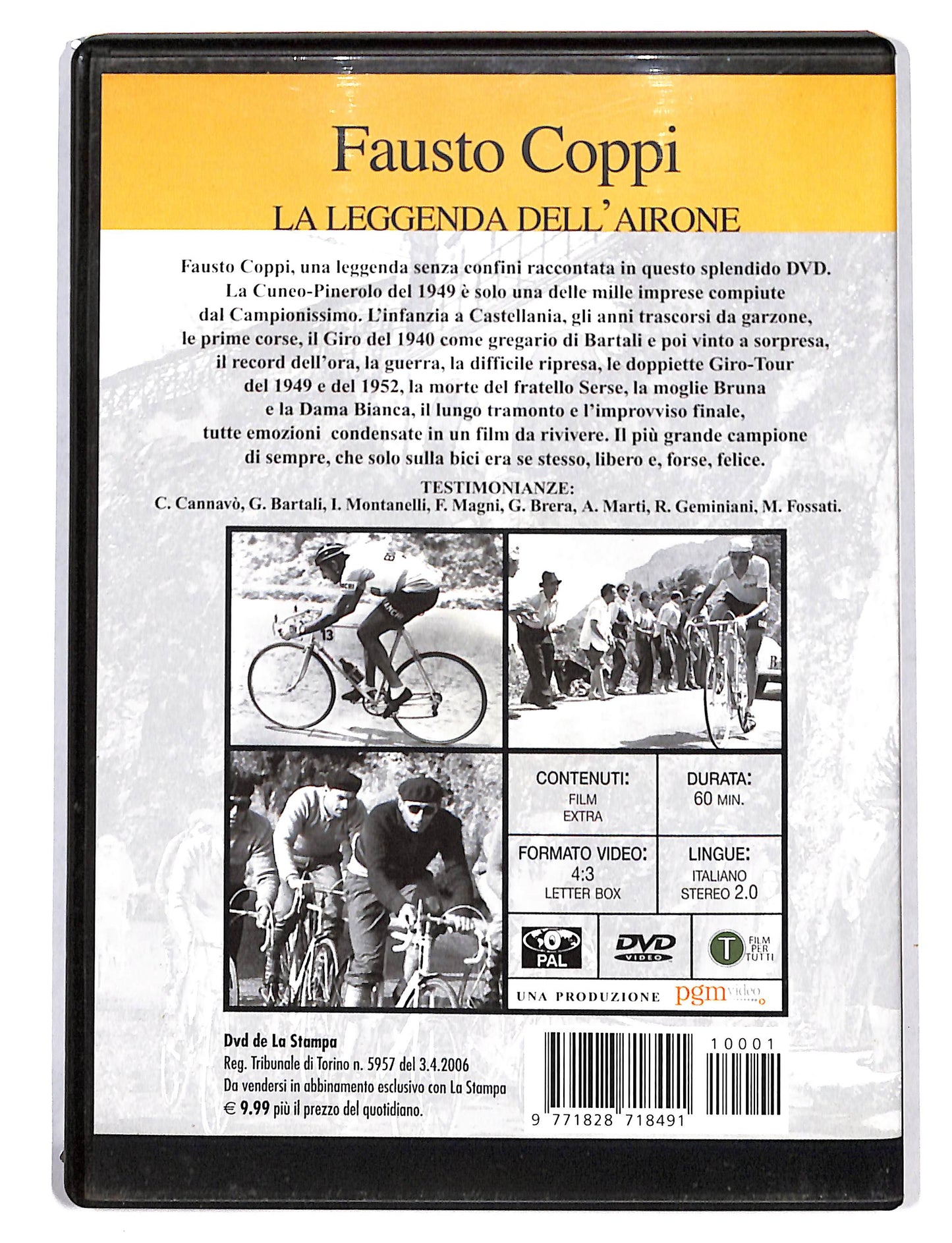 EBOND Fausto Coppi la leggenda dell'airone EDITORIALE DVD DB695304