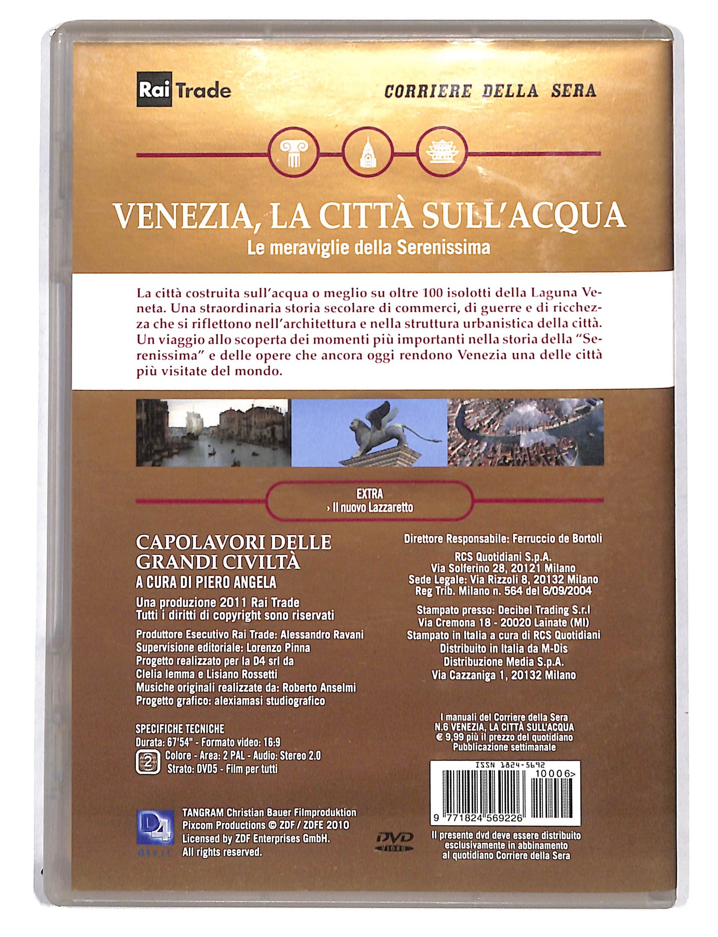 EBOND Venezia la citta sull'acqua vol.6 EDITORIALE DVD DB695308
