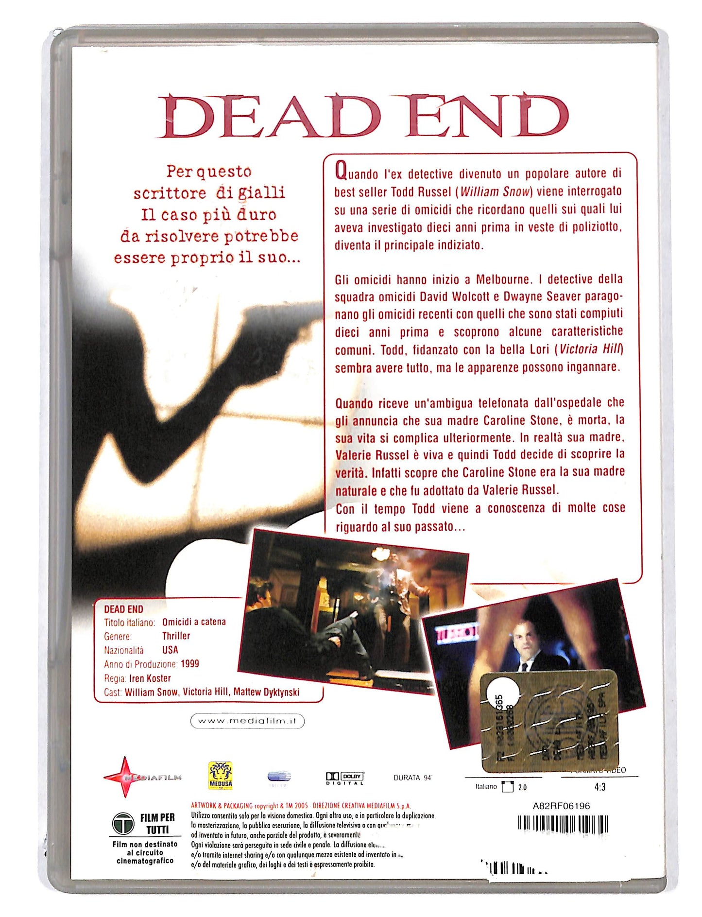 EBOND Dead End NOLEGGIO DVD DB695361