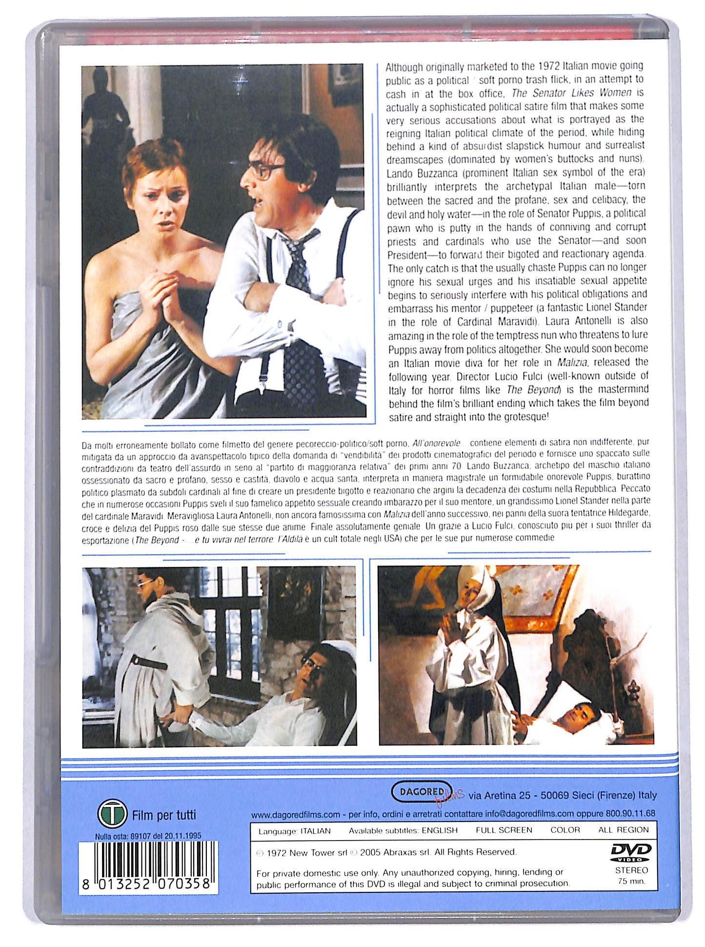 EBOND All'onorevole piacciono le donne DVD DB695421