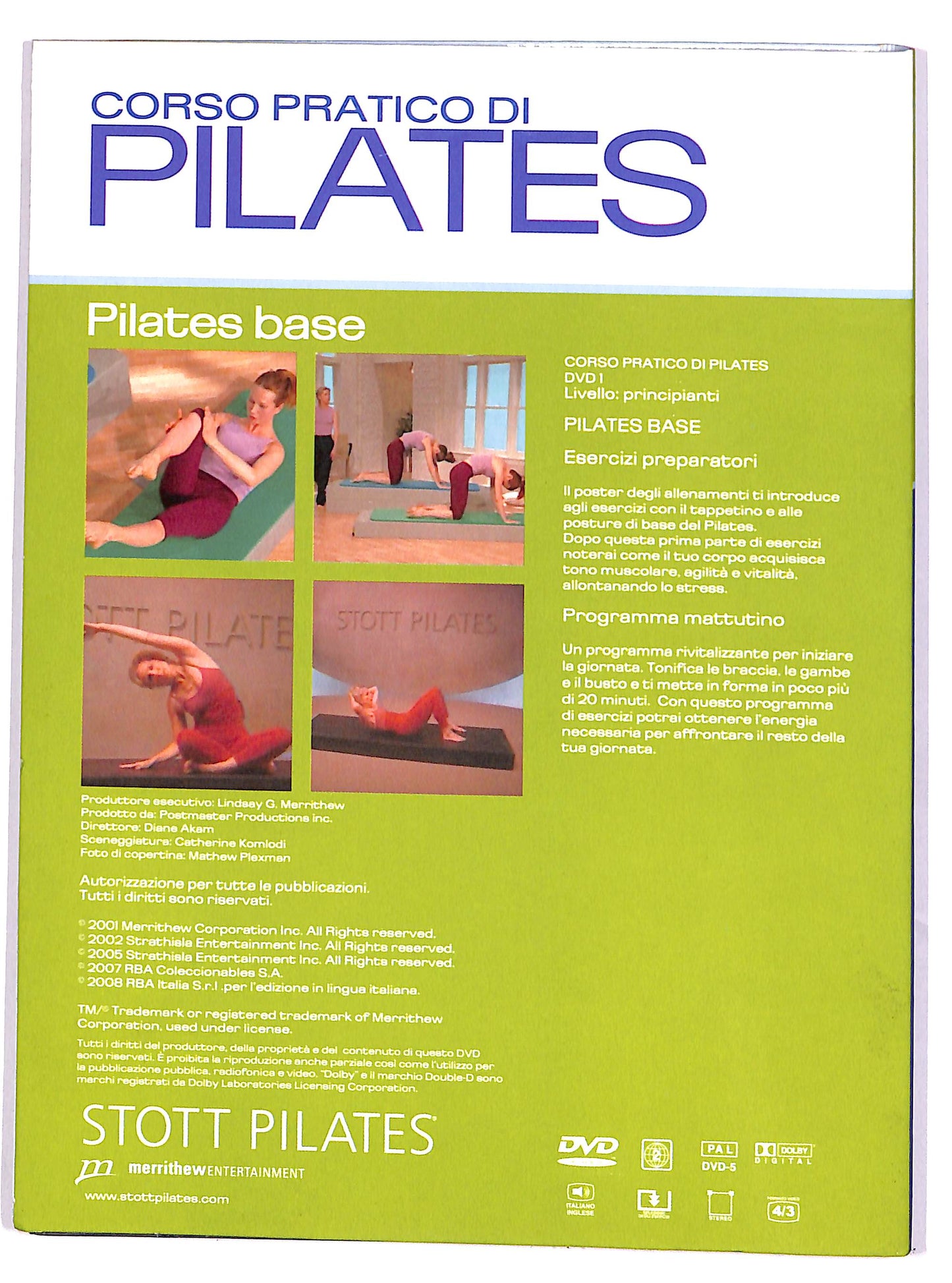 EBOND Corso pratico di Pilates Vol.1 - Pilates base EDITORIALE DVD DB696115