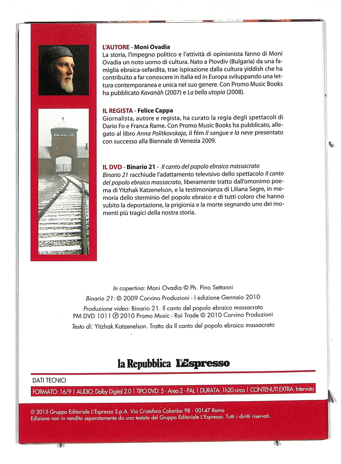 EBOND Binario 21 EDITORIALE DIGIPACK DVD DB696122