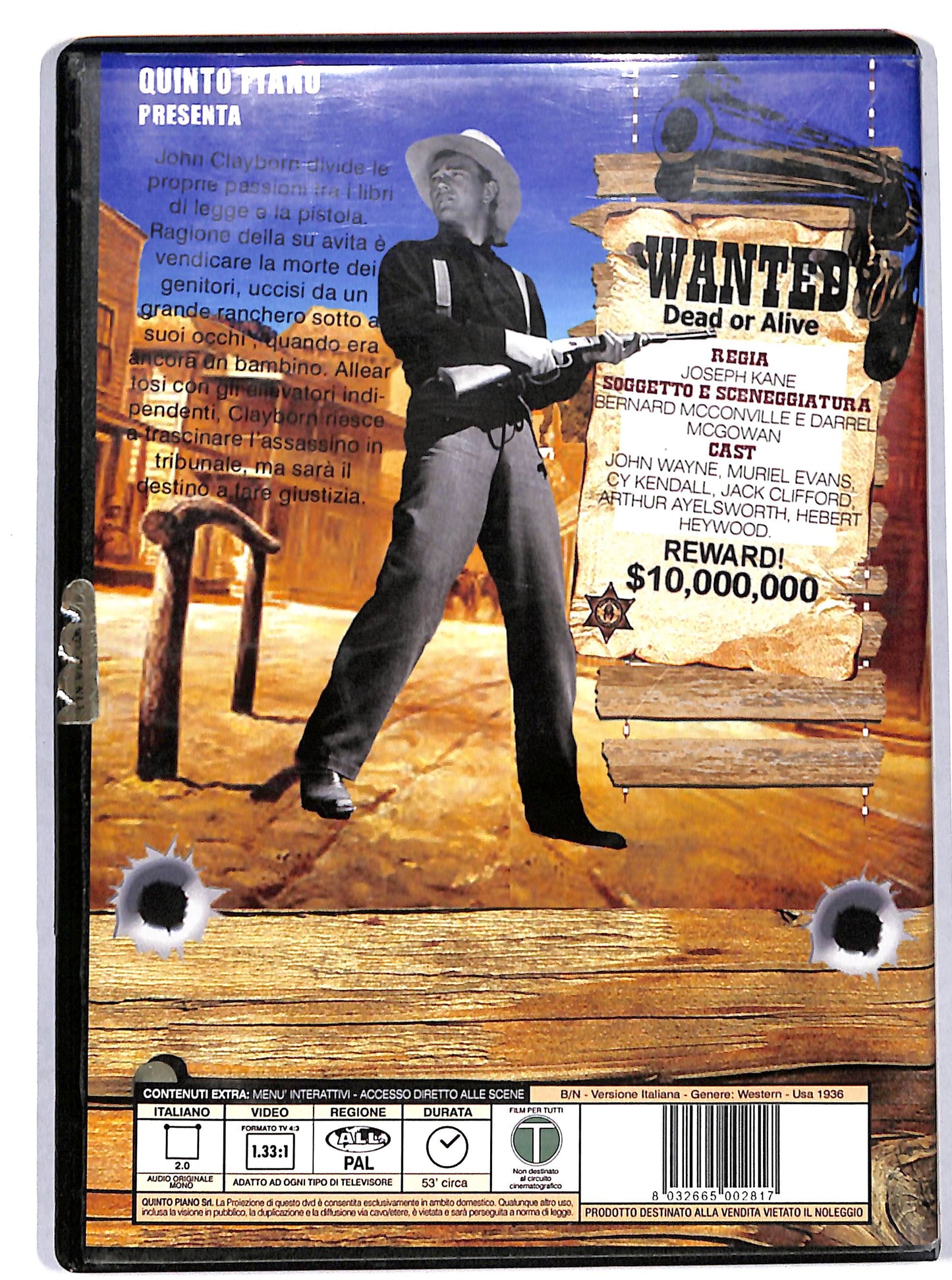 EBOND Il re dei Pecos DVD DB697136