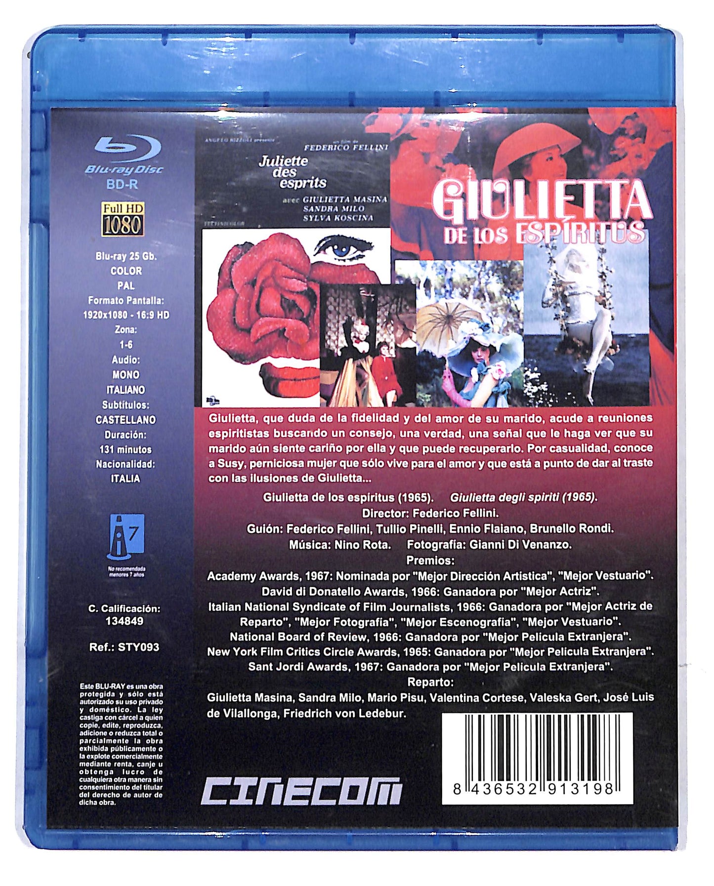 EBOND Giulietta de los Espiritus BLURAY DB698839
