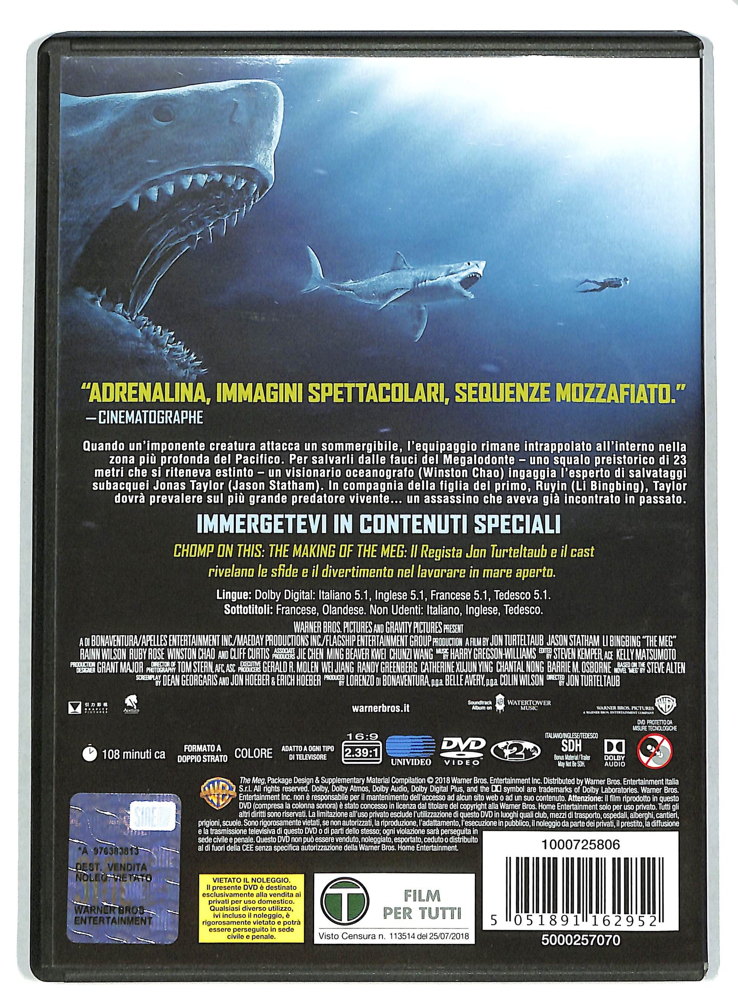 EBOND Shark - Il primo squalo DVD DB699116