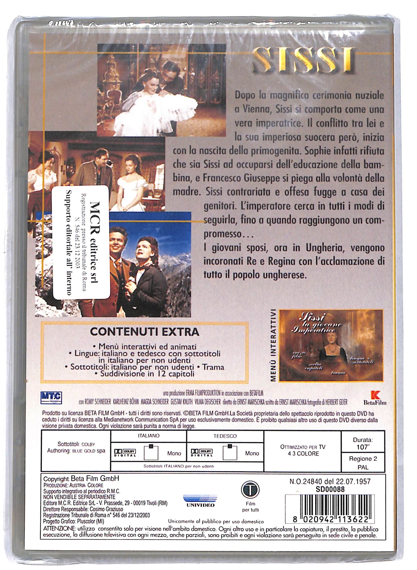 EBOND Sissi - La Giovane Imperatrice DVD DB699164