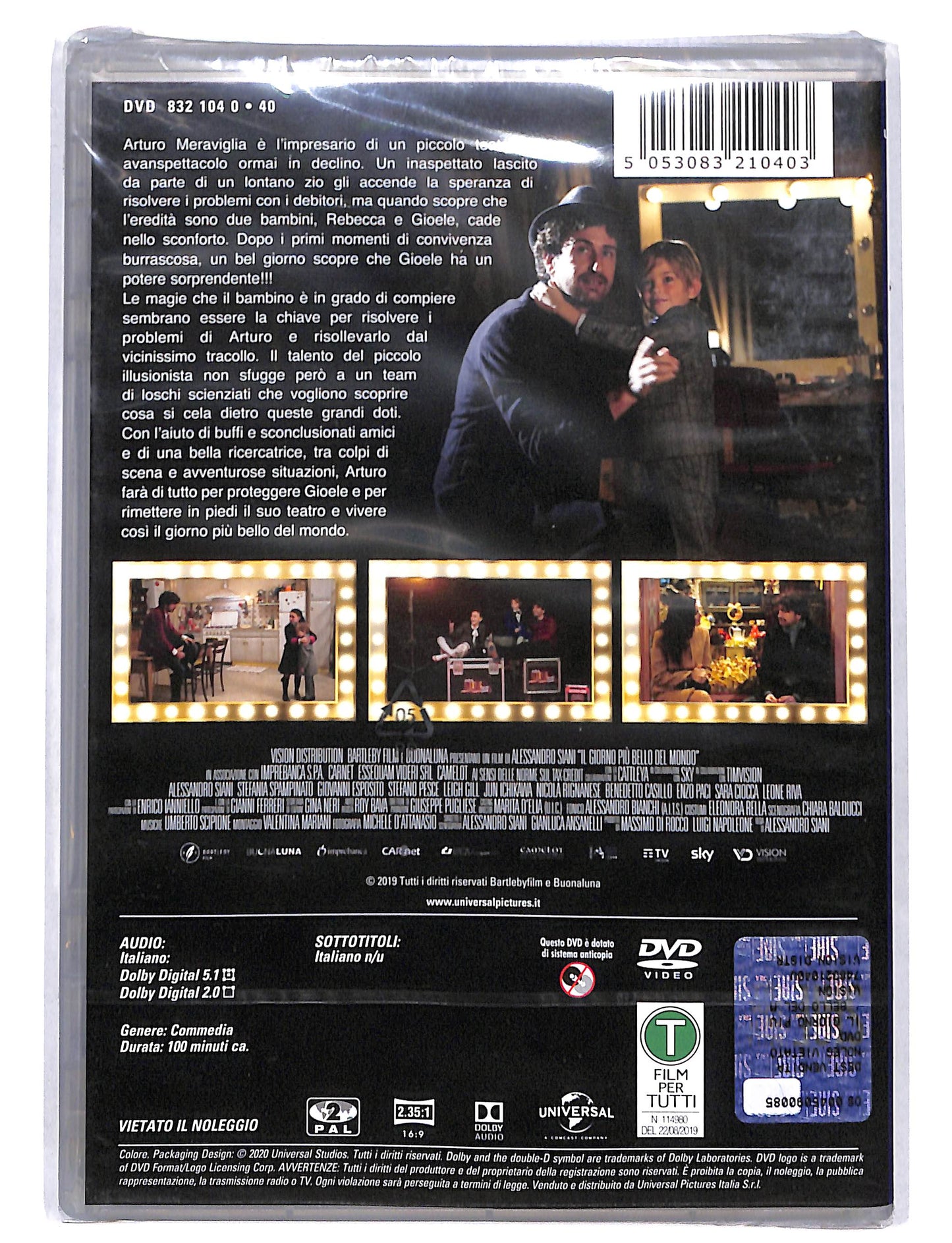 EBOND Il giorno piu bello del mondo DVD DB699308
