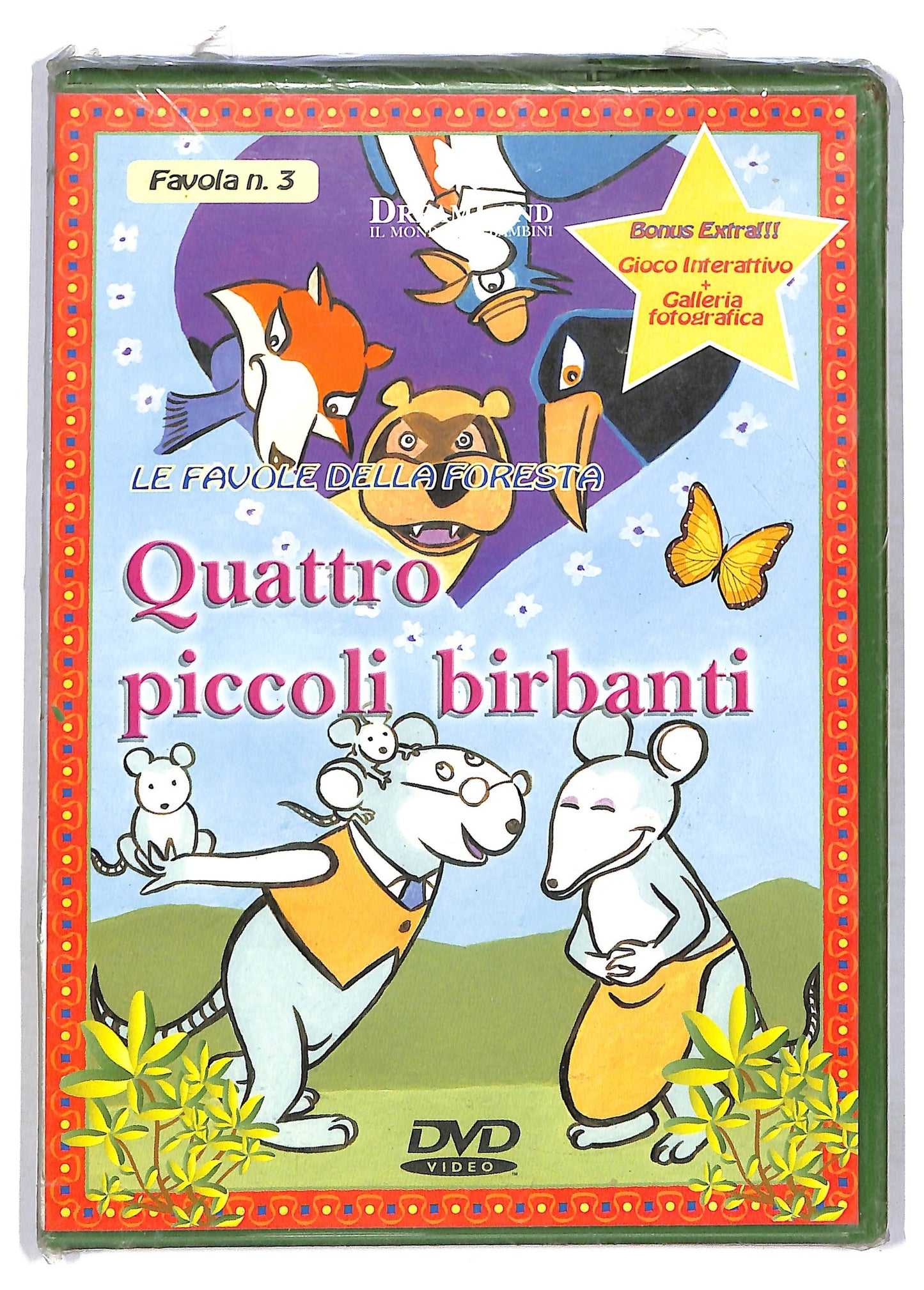 EBOND Le Favole della Foresta Quattro Piccoli Birbanti vol 3 DVD DB699609