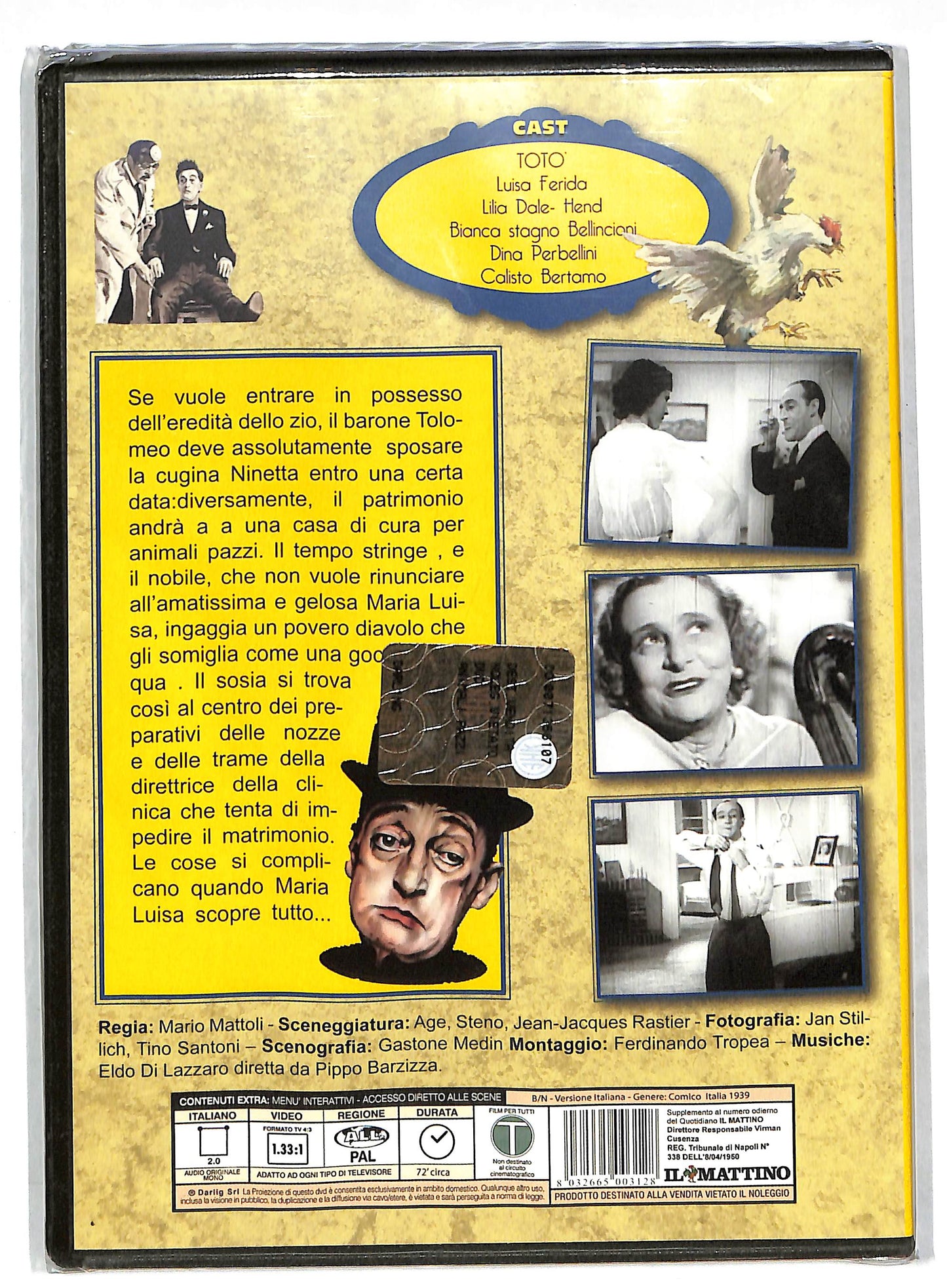 EBOND Animali Pazzi - Toto DVD DB699614