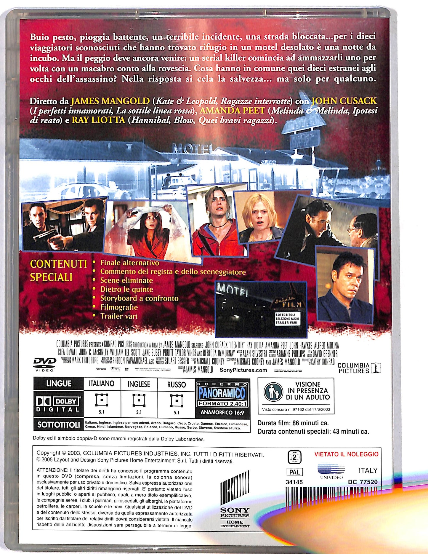 EBOND Identita DVD DB699742