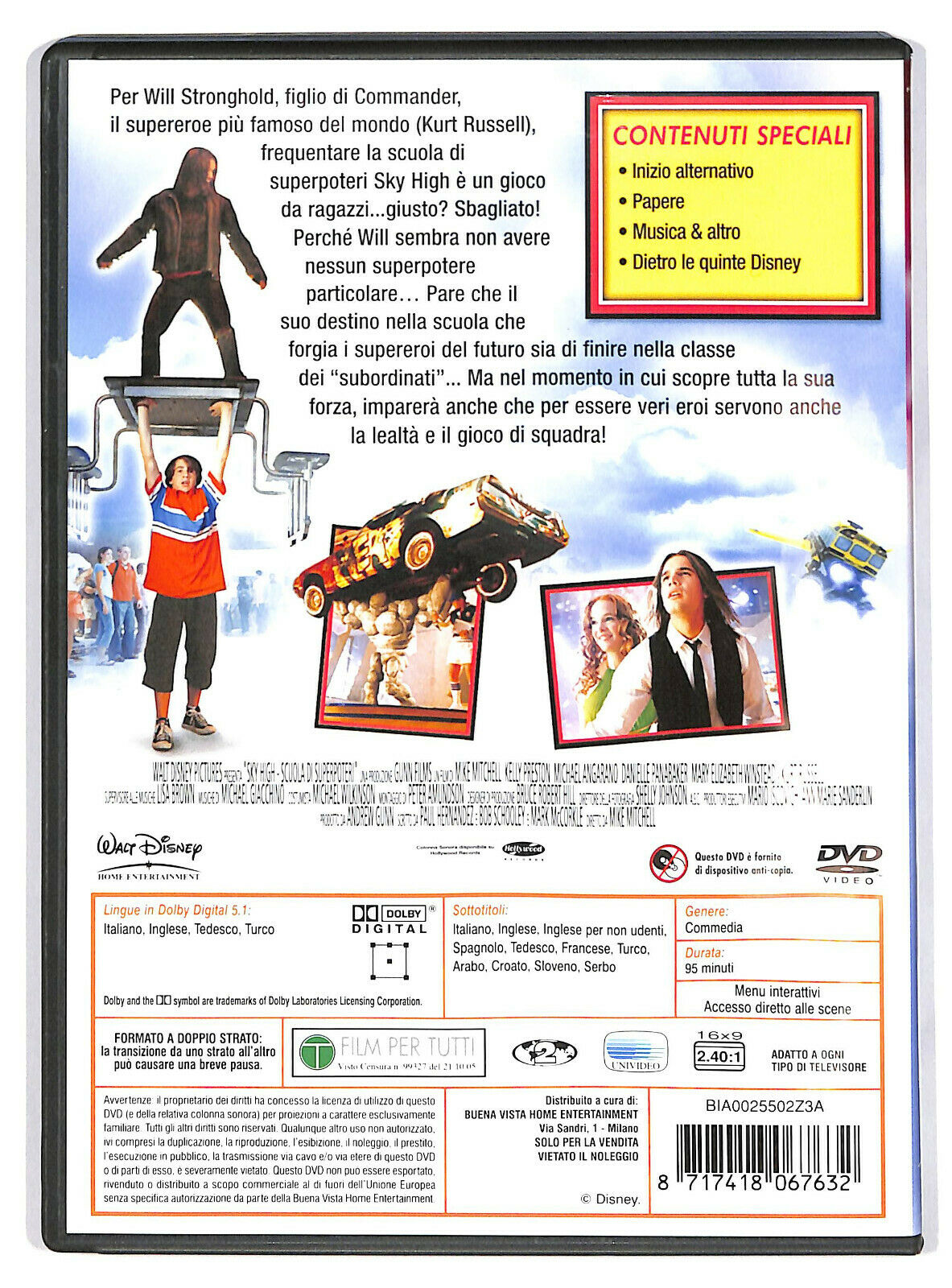 EBOND Sky High - Scuola Di Superpoteri NOLEGGIO DVD DB699753