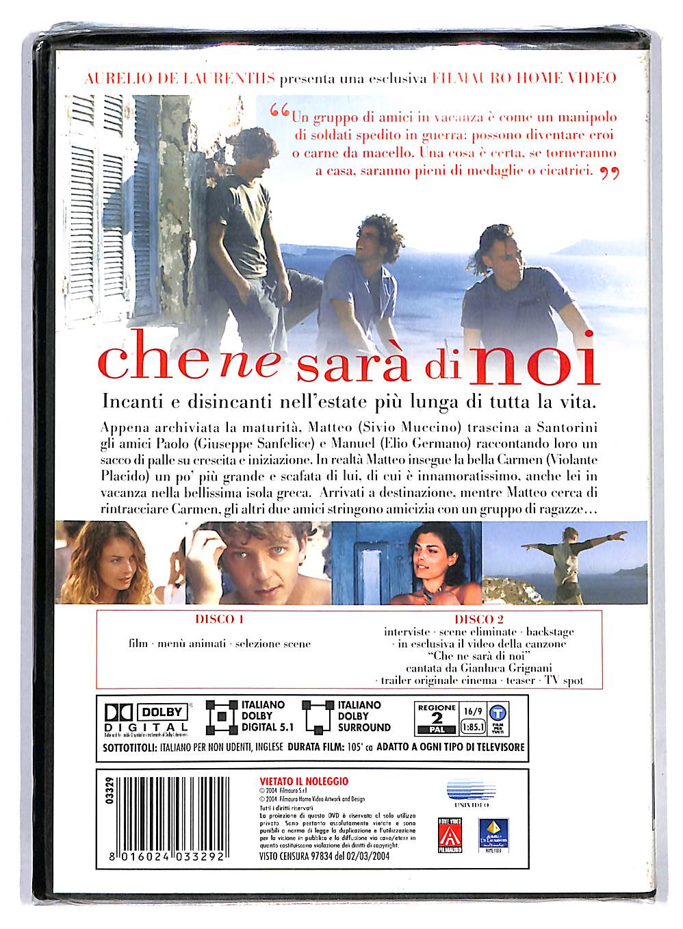 EBOND Che ne sara di noi EDIZIONE SPECIALE DVD DB699933