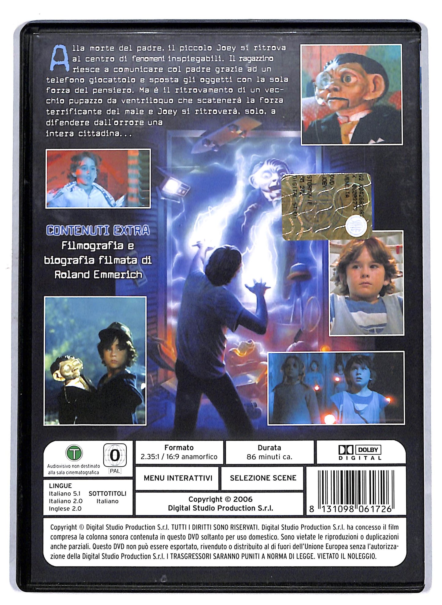 EBOND Joey - Making Contact DVD DB700122