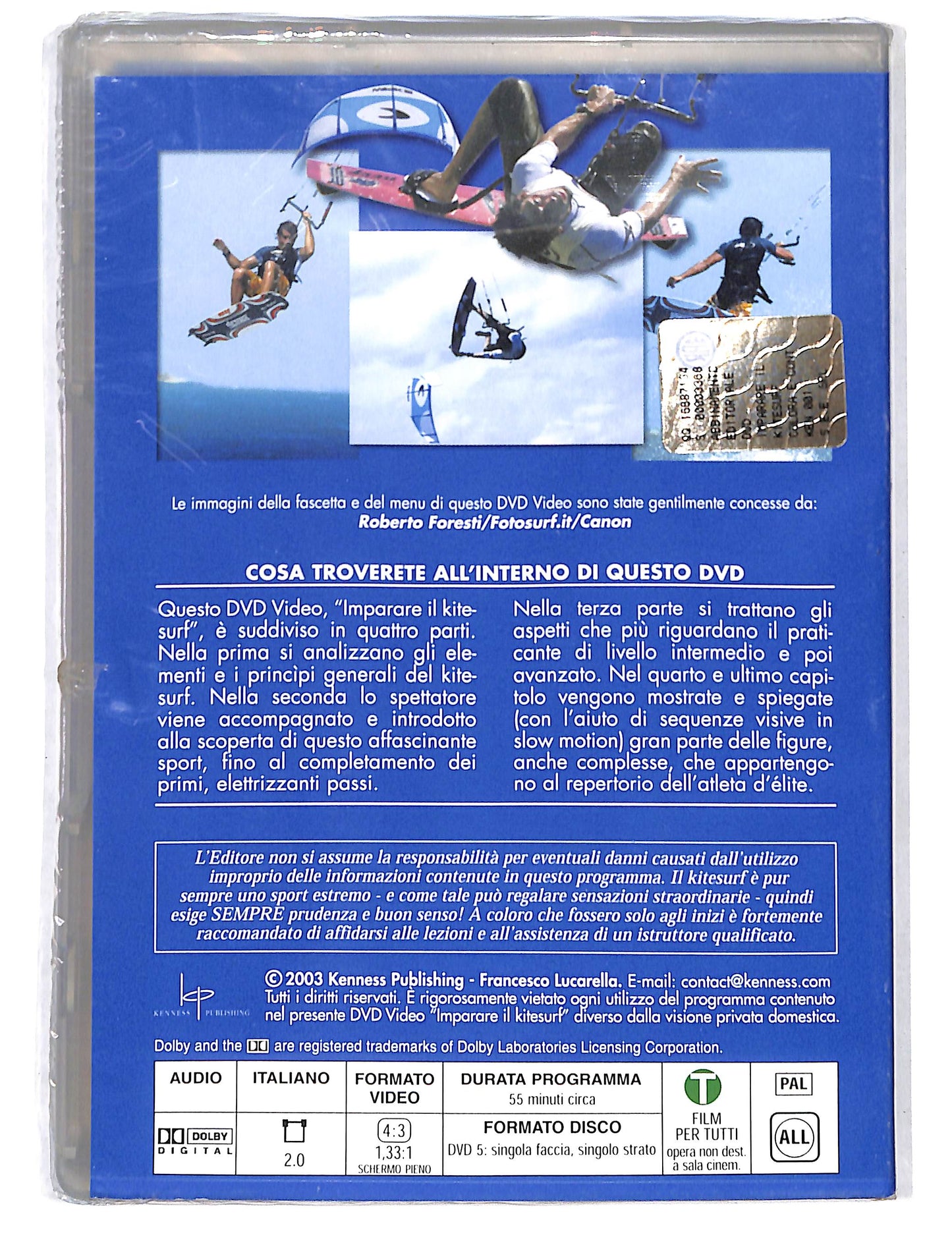 EBOND Imparare il Kitesurf DVD DB700244