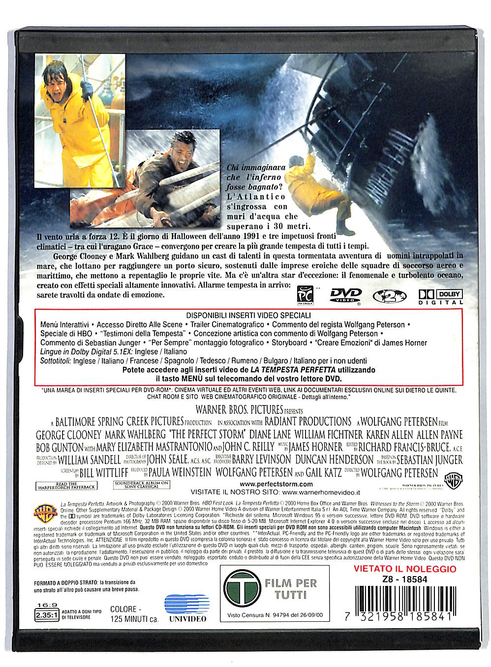 EBOND La Tempesta Perfetta SNAPPER DVD DB700347