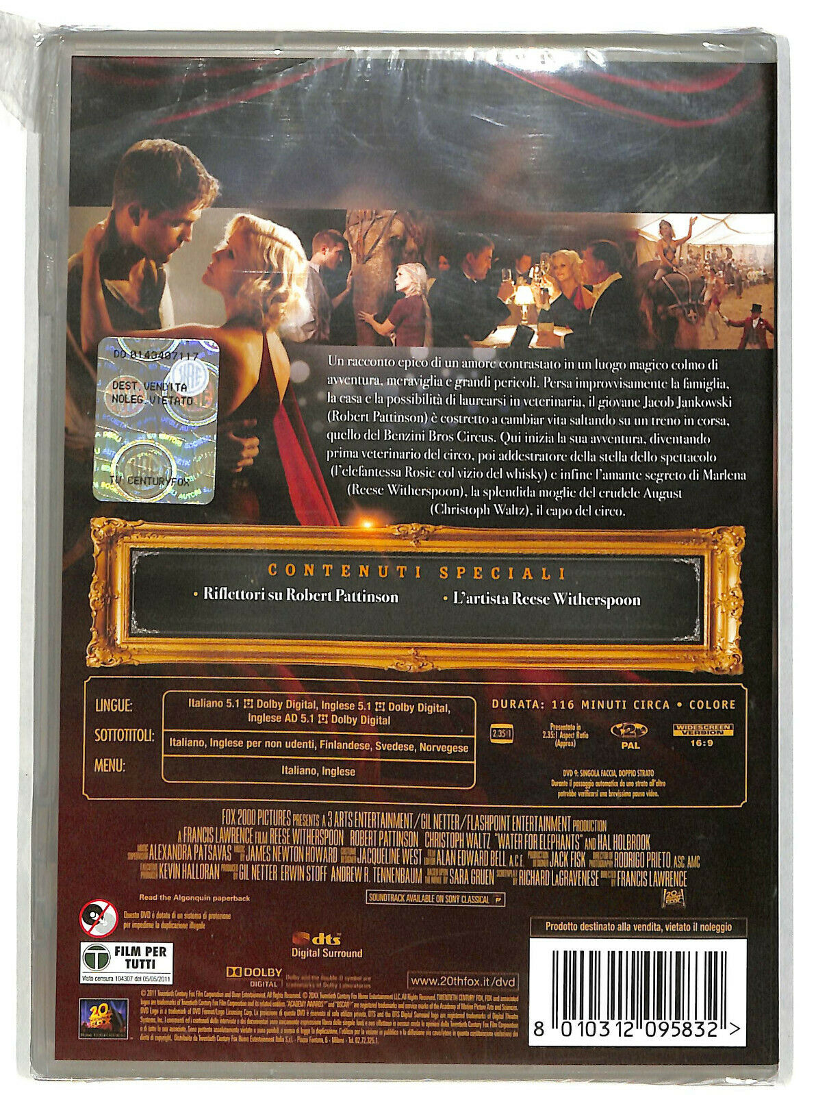 EBOND Come L'acqua Per Gli Elefanti DVD DB700352