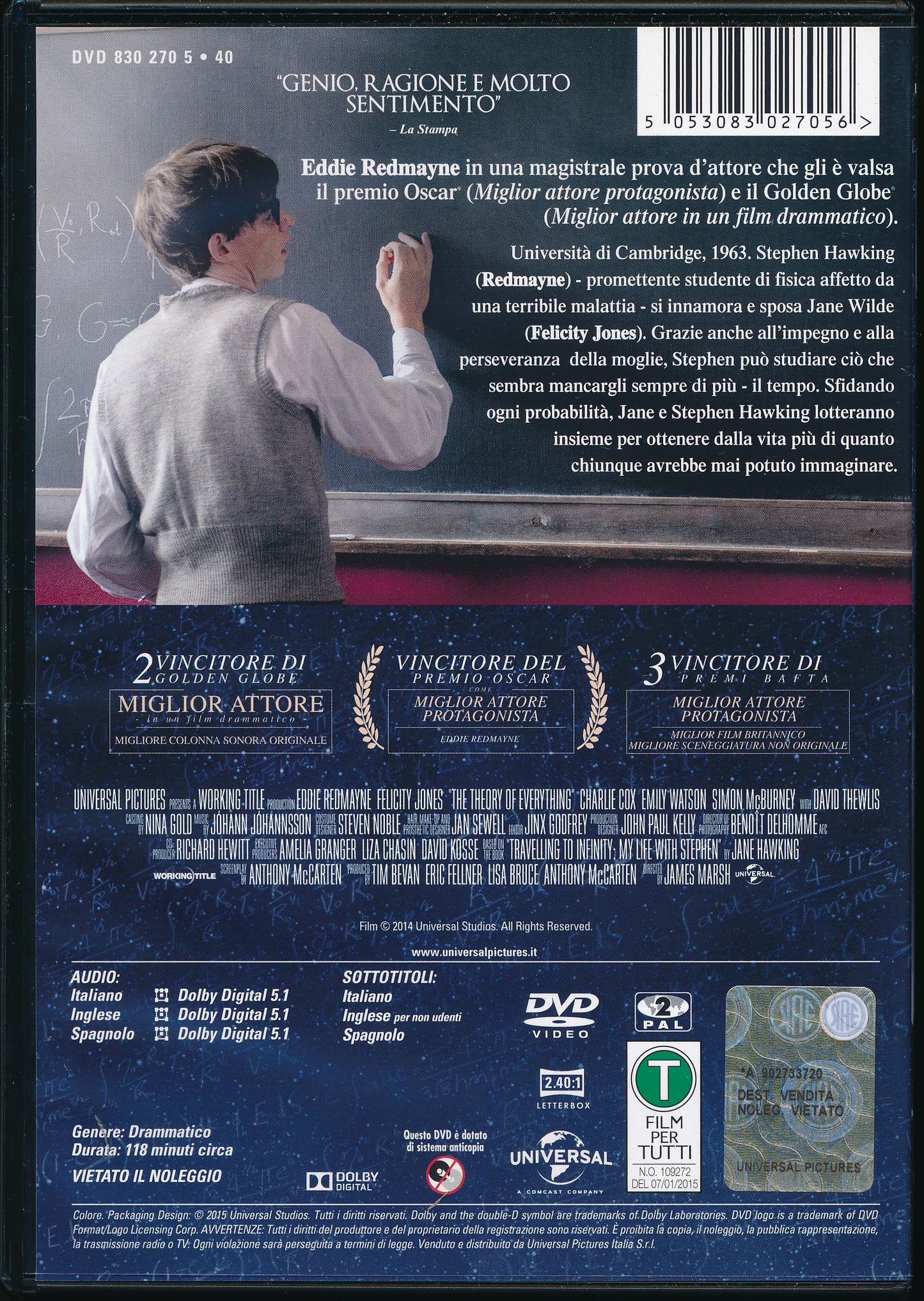 EBOND La Teoria Del Tutto DVD DB700368