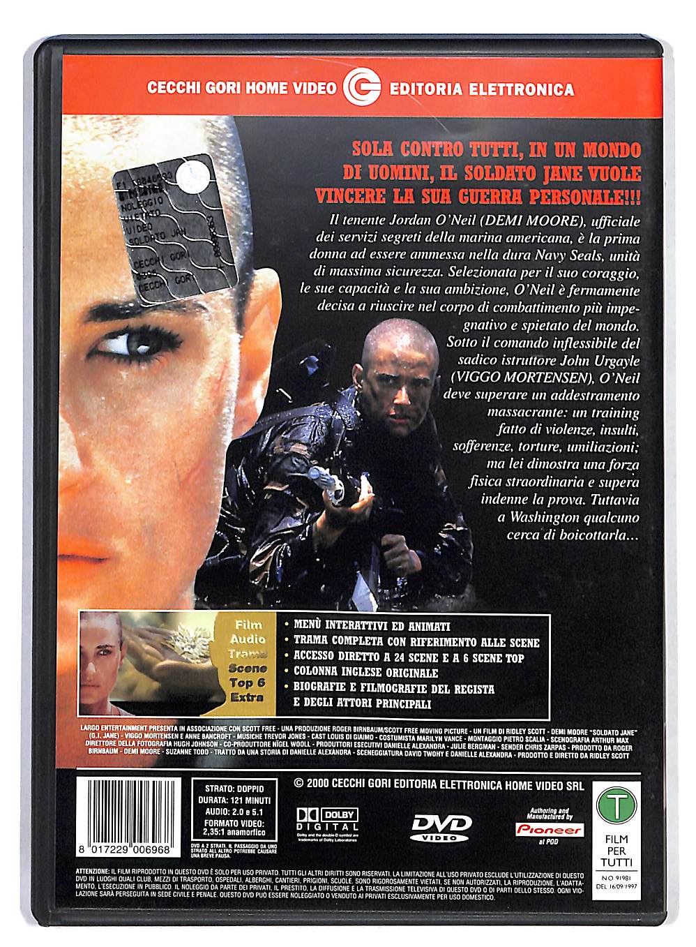 EBOND Soldato Jane DVD DB700608