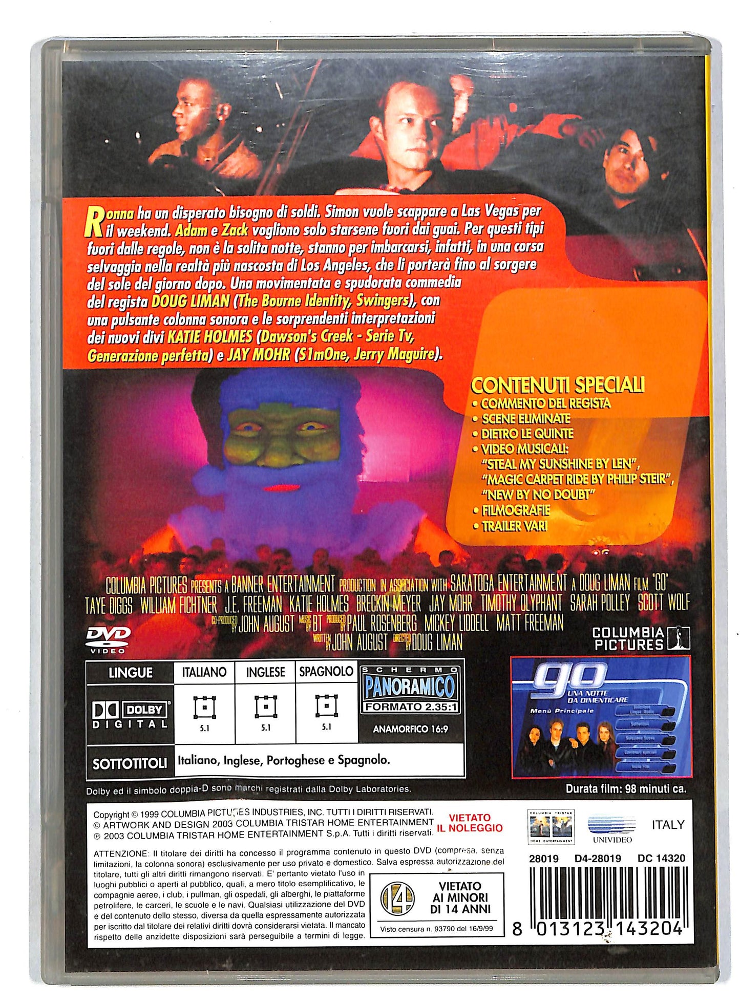 EBOND Go - Una notte da dimenticare DVD DB700619