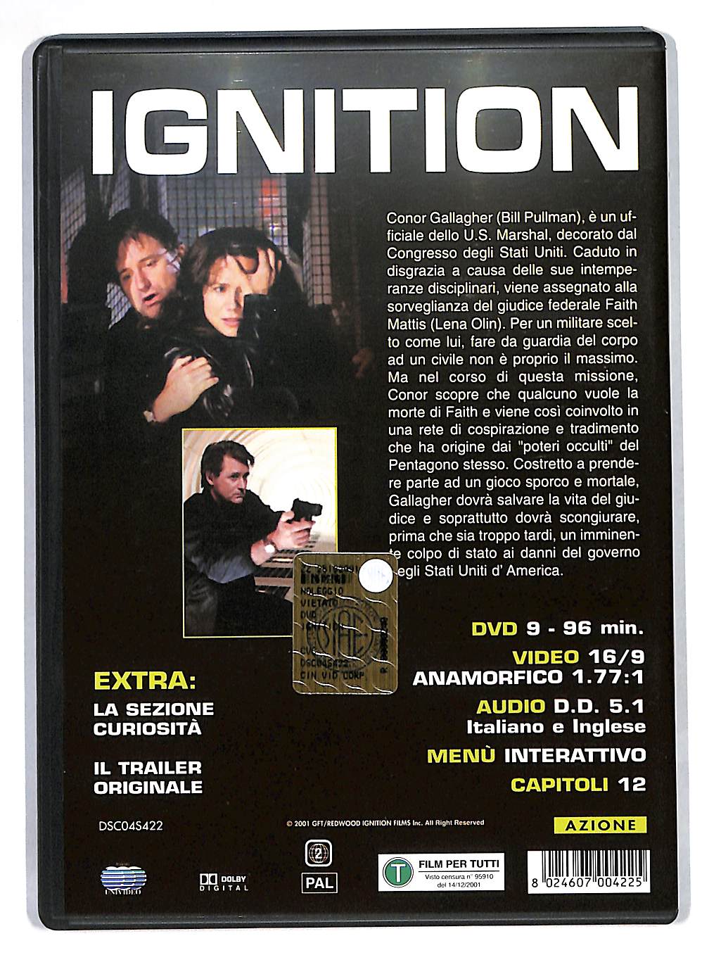 EBOND Ignition - Dieci secondi alla fine DVD DB700645