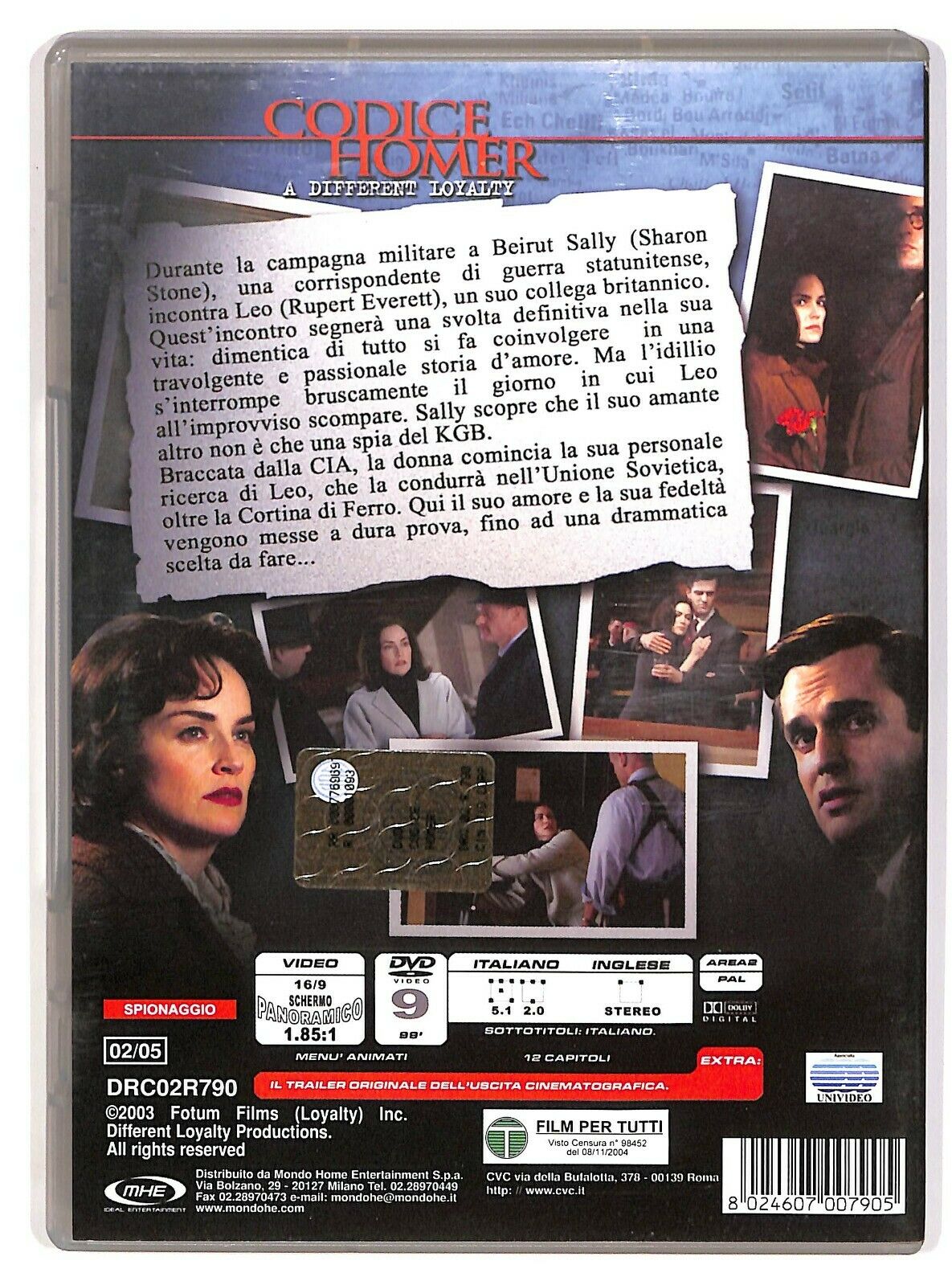 EBOND Codice Homer - A Different Loyalty DVD DB700660