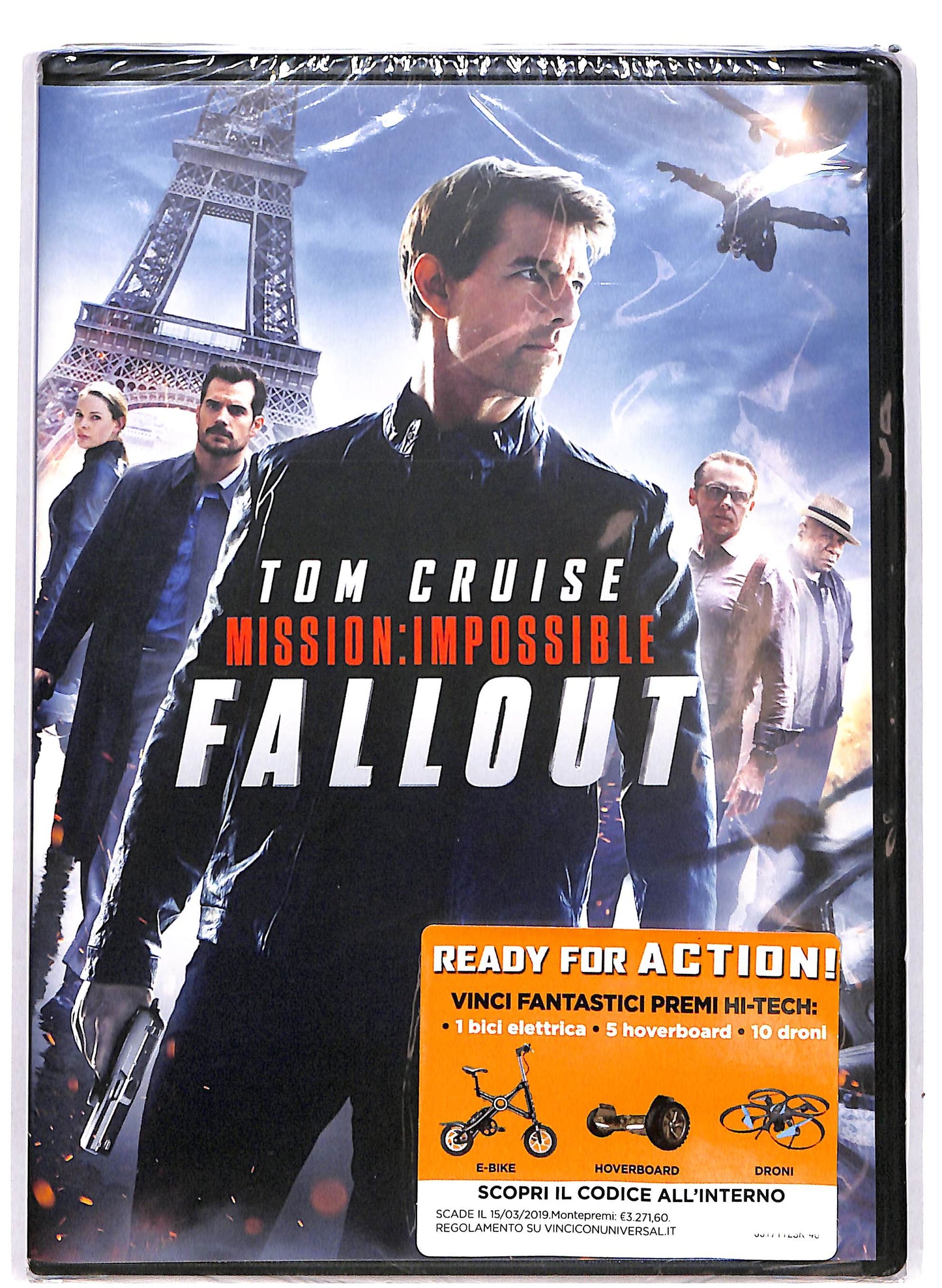 EBOND Mission - Impossible Fallout DVD DB700834