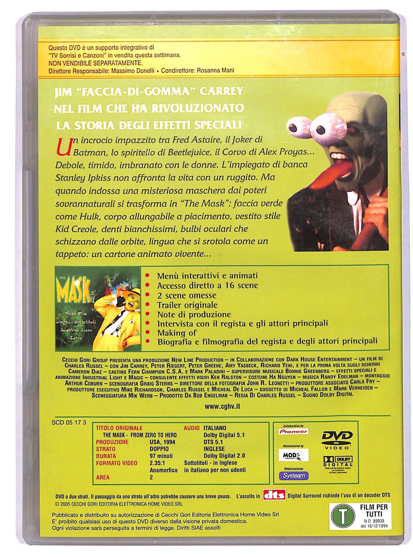 EBOND The Mask - Da zero a mito DVD DB700907