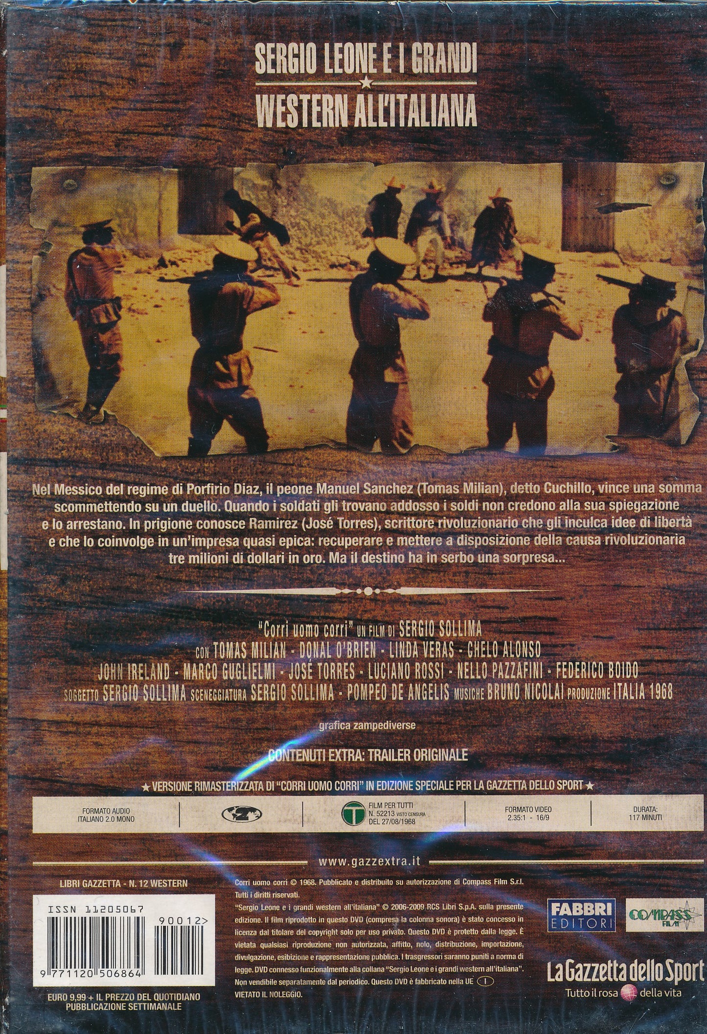 EBOND Corri uomo corri - Western all'italiana DVD DB700936