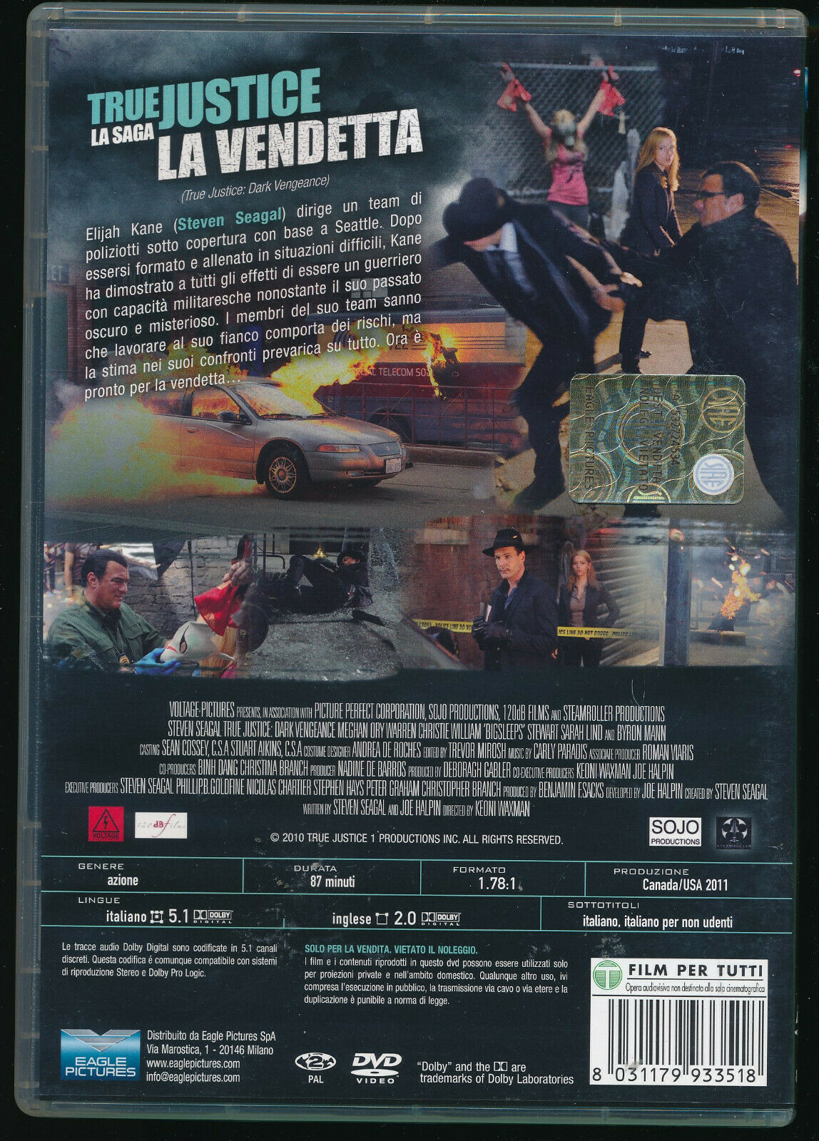 EBOND True Justice - La Vendetta DVD DB700960