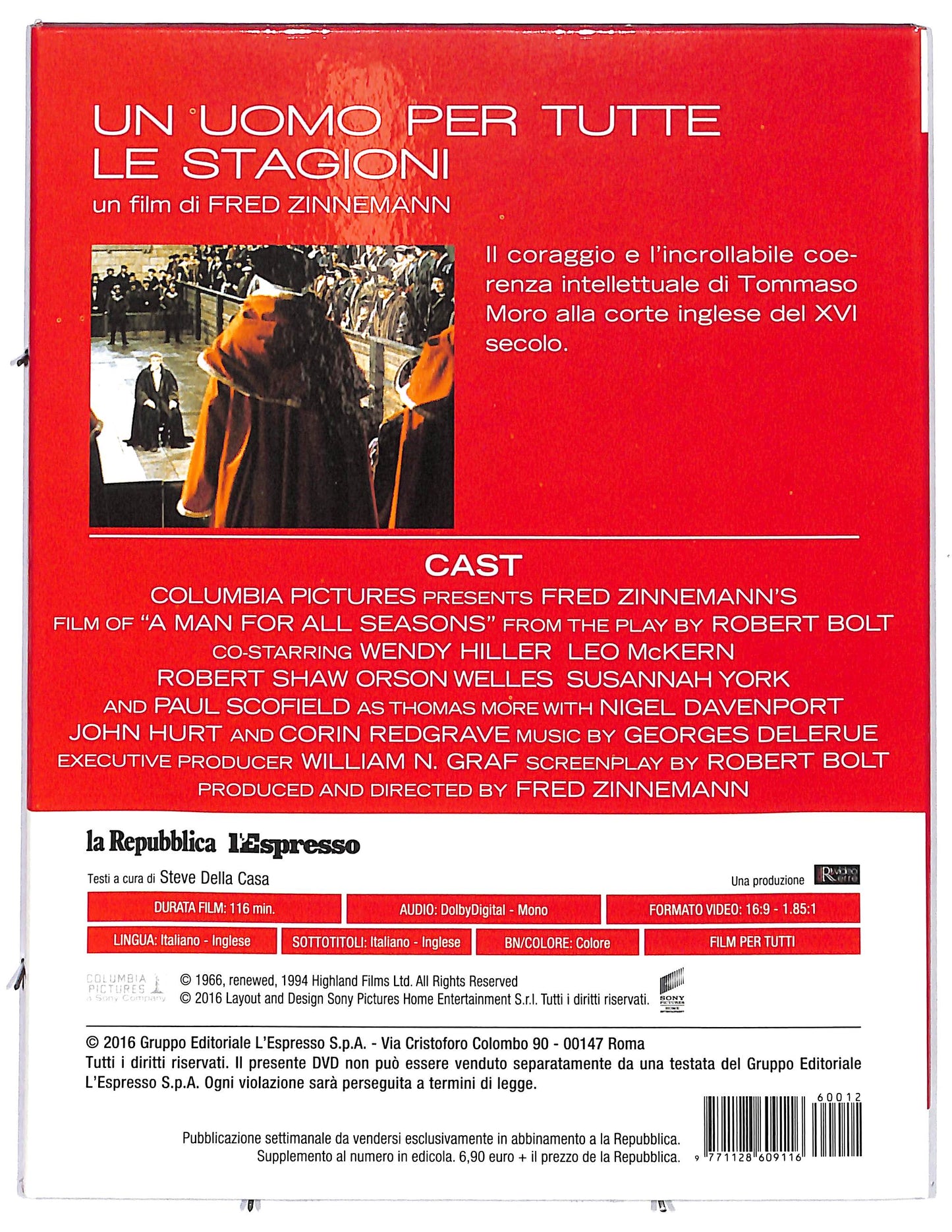 EBOND Un uomo per tutte le stagioni vol.12 EDITORIALE DVD DB701108