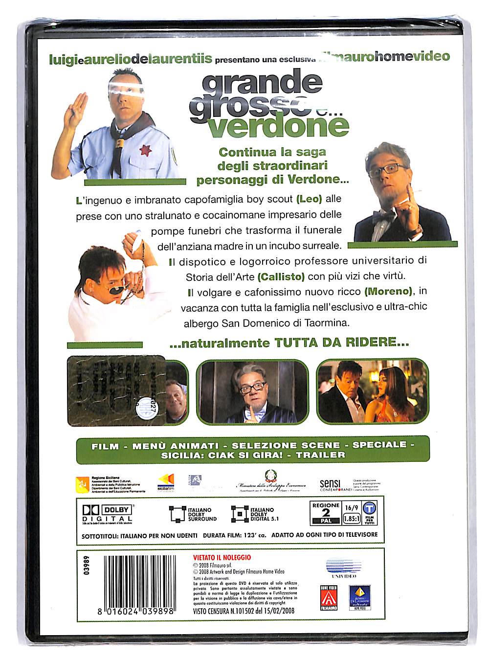 EBOND Grande grosso e verdone DVD DB701121