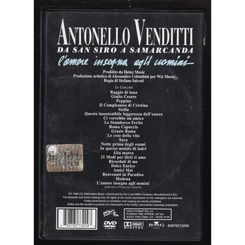 EBOND Antonello Venditti - Da San Siro A Samarcanda DVD DB701122