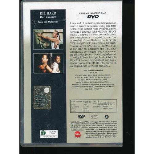 EBOND Die Hard Duri A Morire Editoriale Repubblica Cinema Americano DVD DB701127